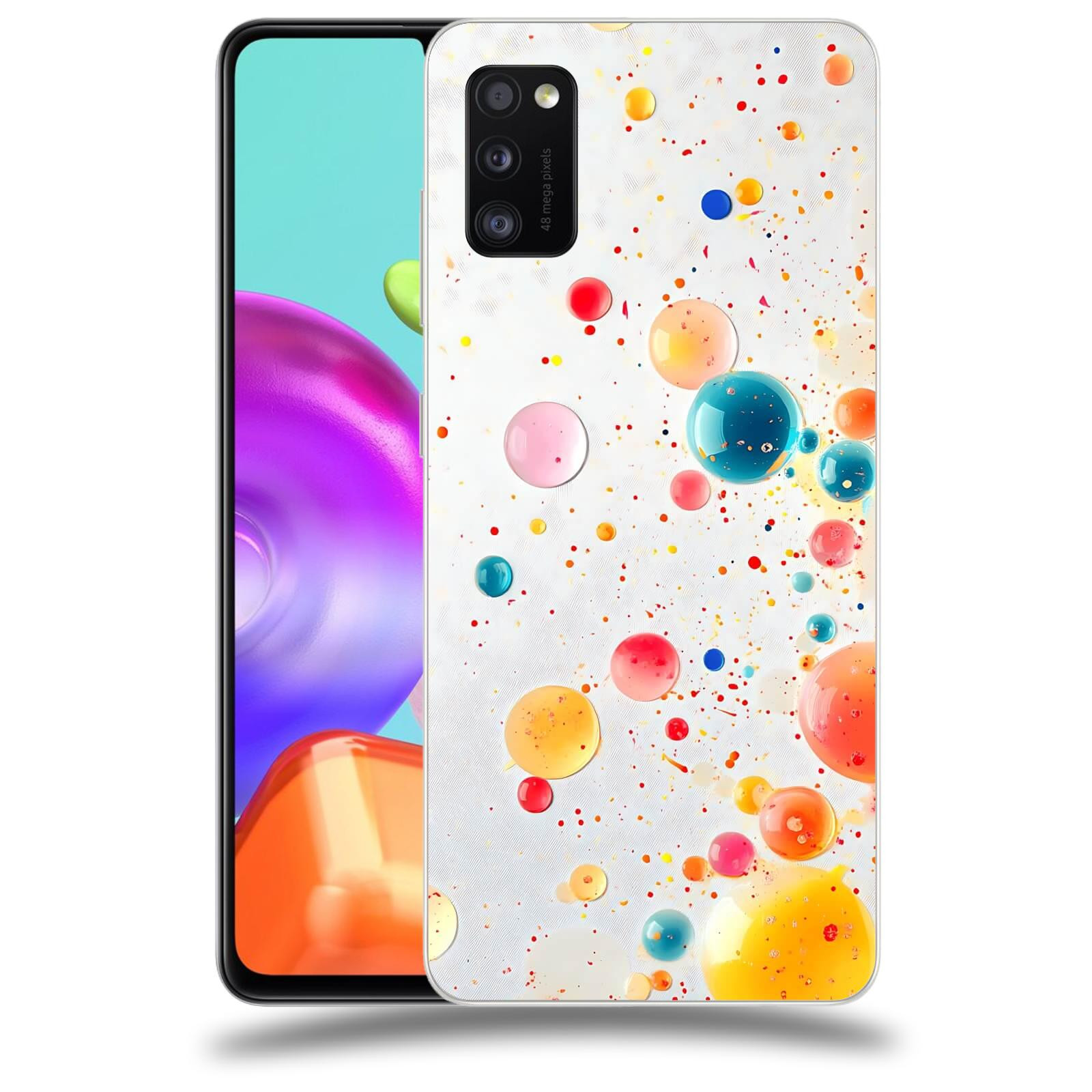 ACOVER Kryt na mobil Samsung Galaxy A41 A415F - Barevný výbuch