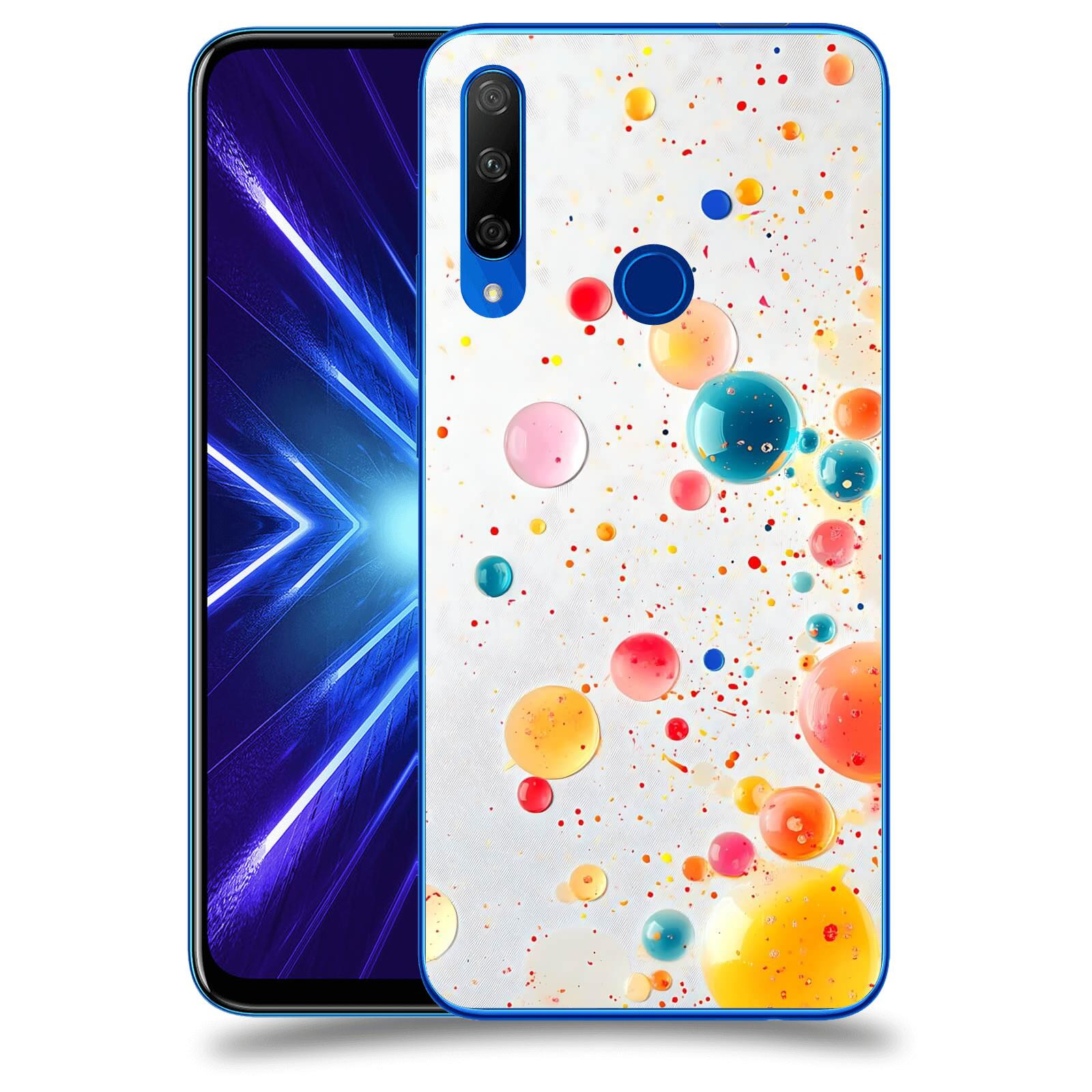 ACOVER Kryt na mobil Honor 9X - Barevný výbuch