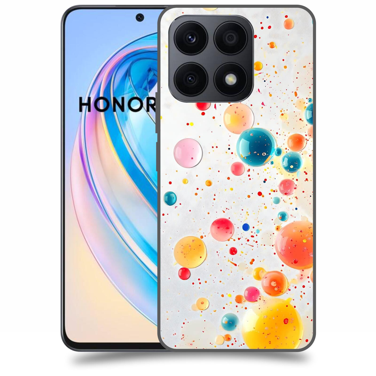 ACOVER Kryt na mobil Honor X8a - Barevný výbuch