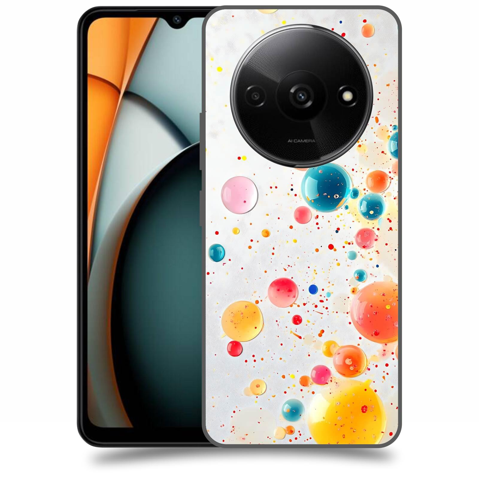 ACOVER Kryt na mobil Xiaomi Redmi A3 - Barevný výbuch