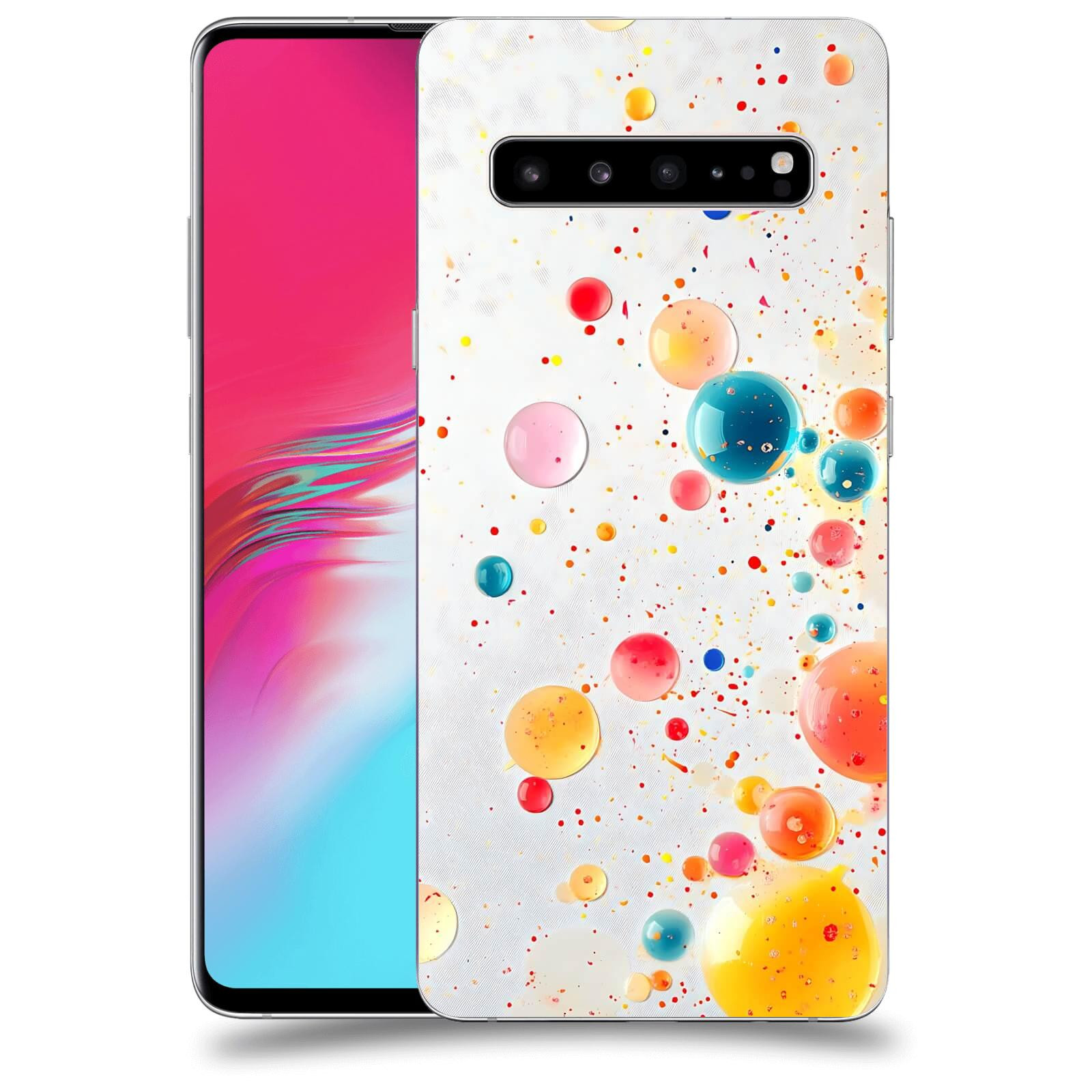 ACOVER Kryt na mobil Samsung Galaxy S10 G973 - Barevný výbuch