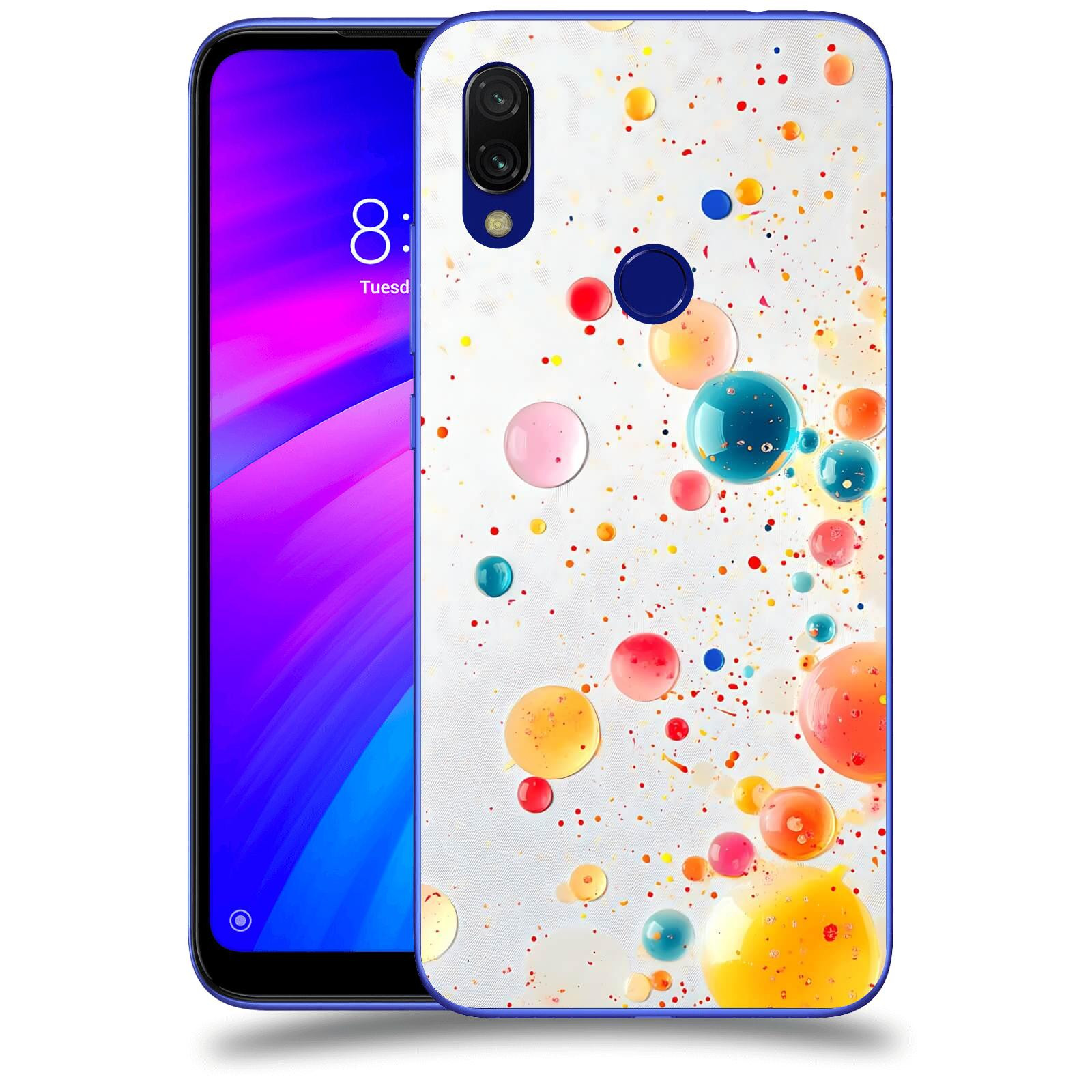 ACOVER Kryt na mobil Xiaomi Redmi 7 - Barevný výbuch