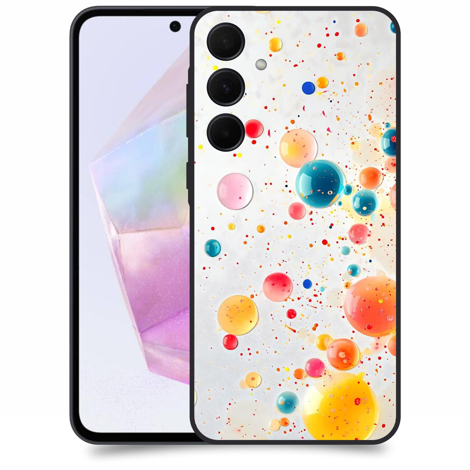 ACOVER Kryt na mobil Samsung Galaxy A35 5G - Barevný výbuch