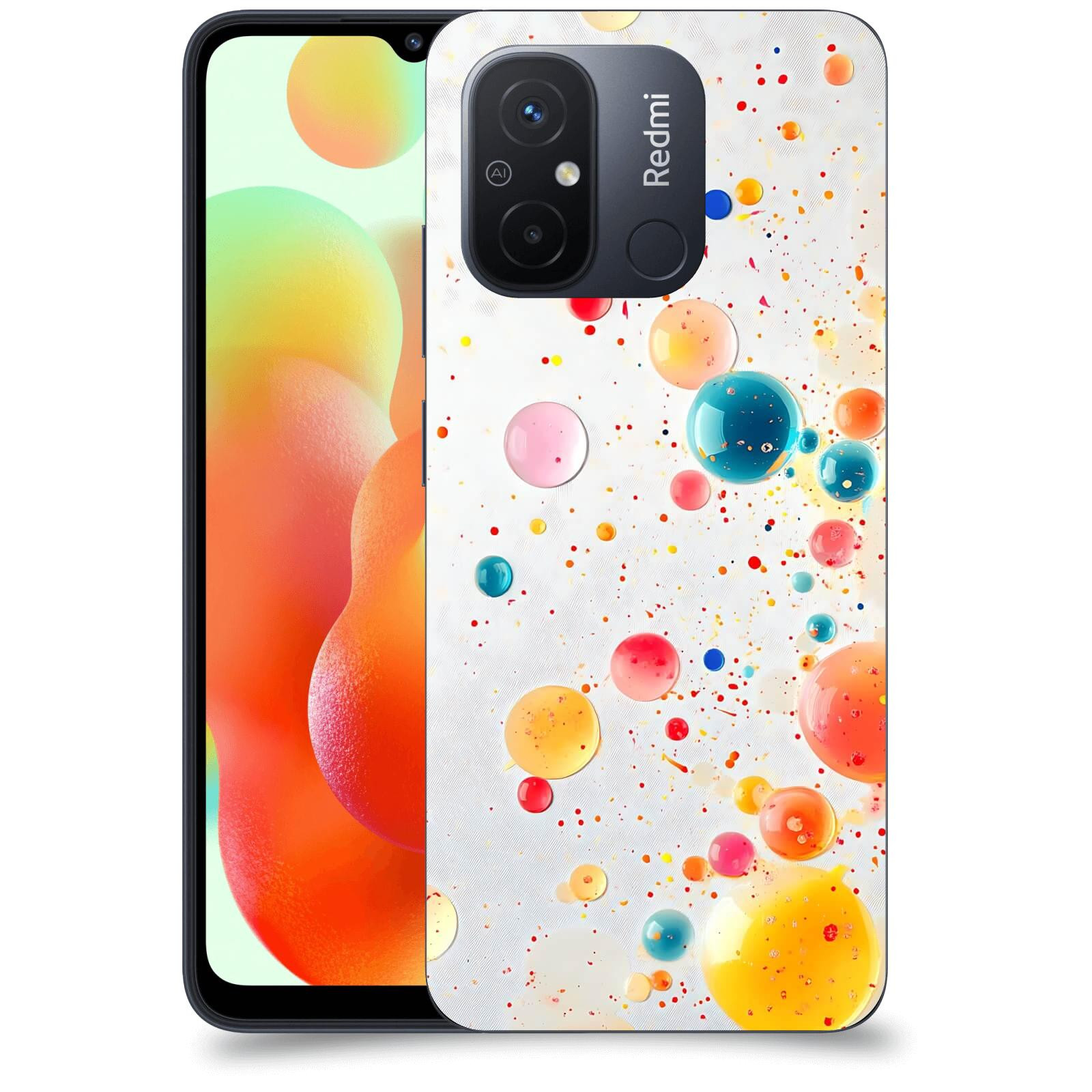 ACOVER Kryt na mobil Xiaomi Redmi 12C - Barevný výbuch