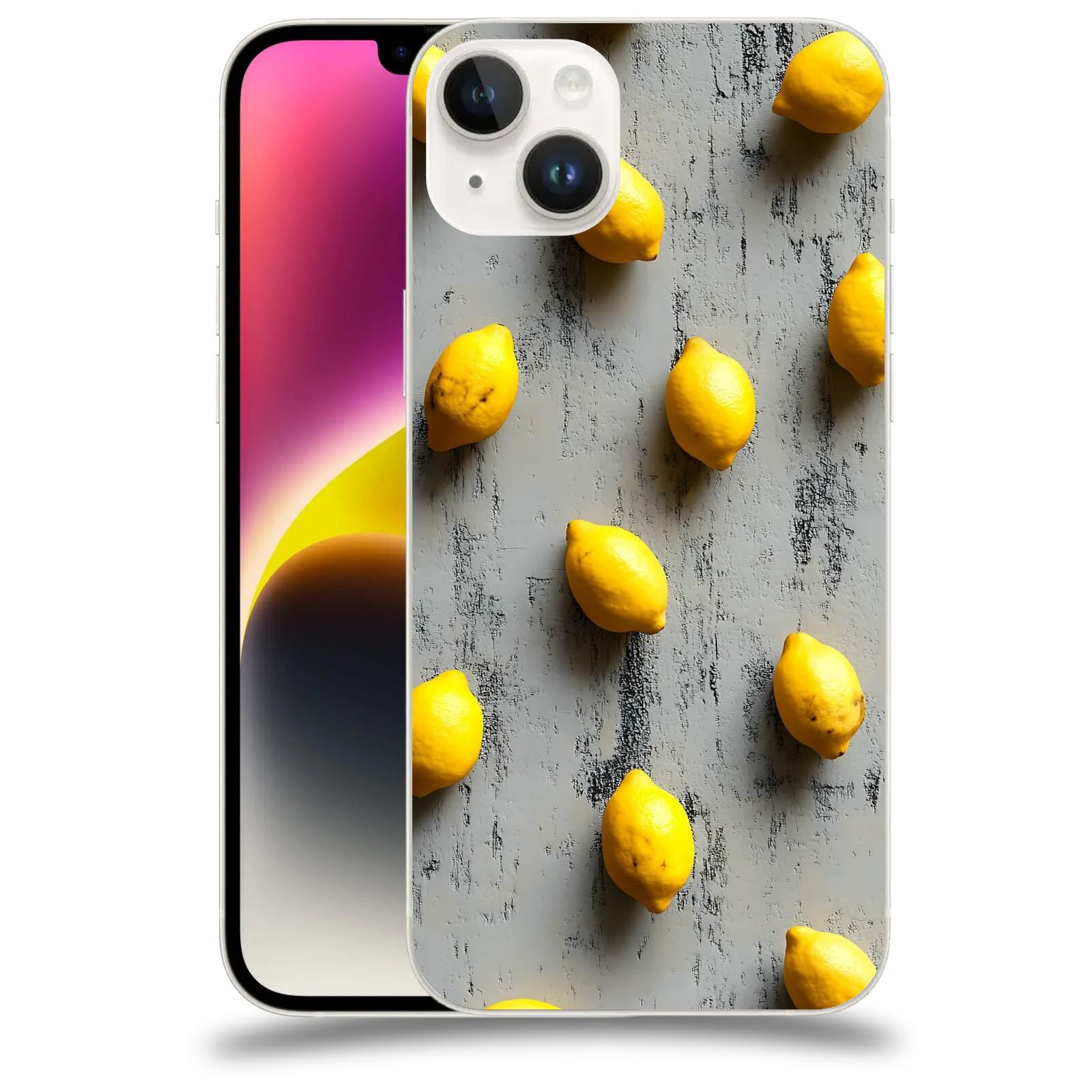 ACOVER Kryt na mobil Apple iPhone 14 Plus - Citrusová harmonie