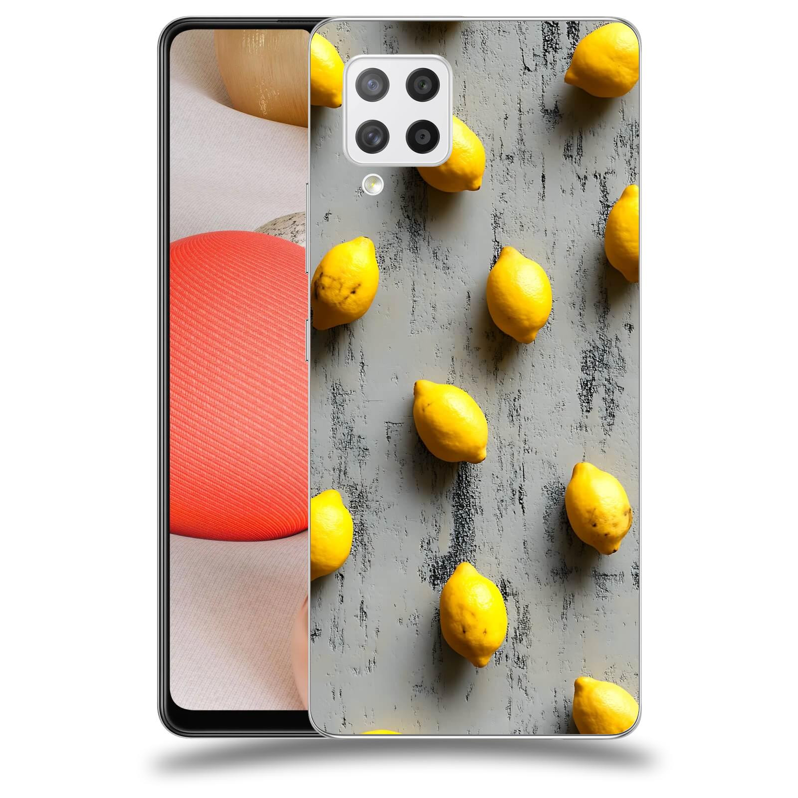 ACOVER Kryt na mobil Samsung Galaxy A42 A426B - Citrusová harmonie