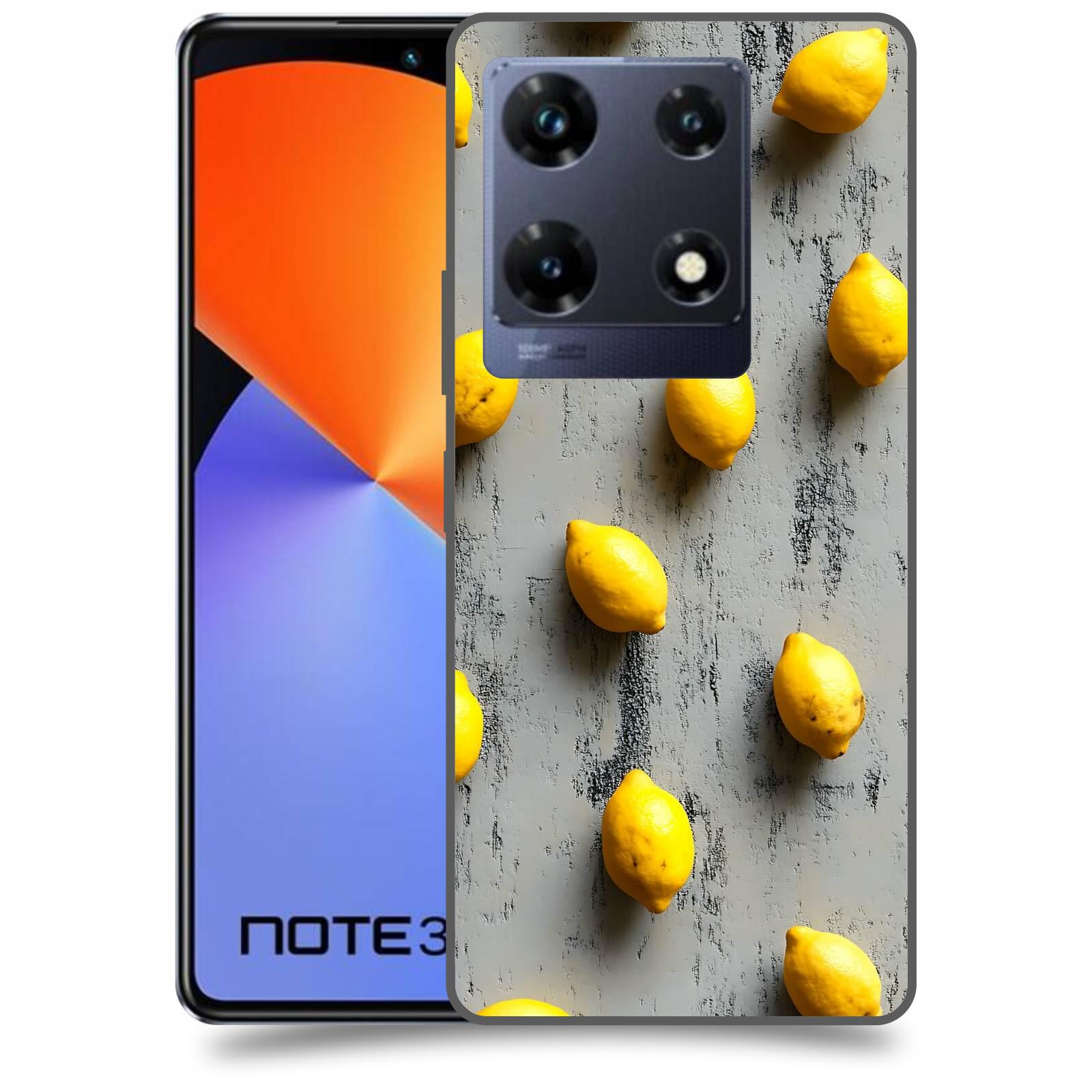 ACOVER Kryt na mobil Infinix Note 30 PRO - Citrusová harmonie