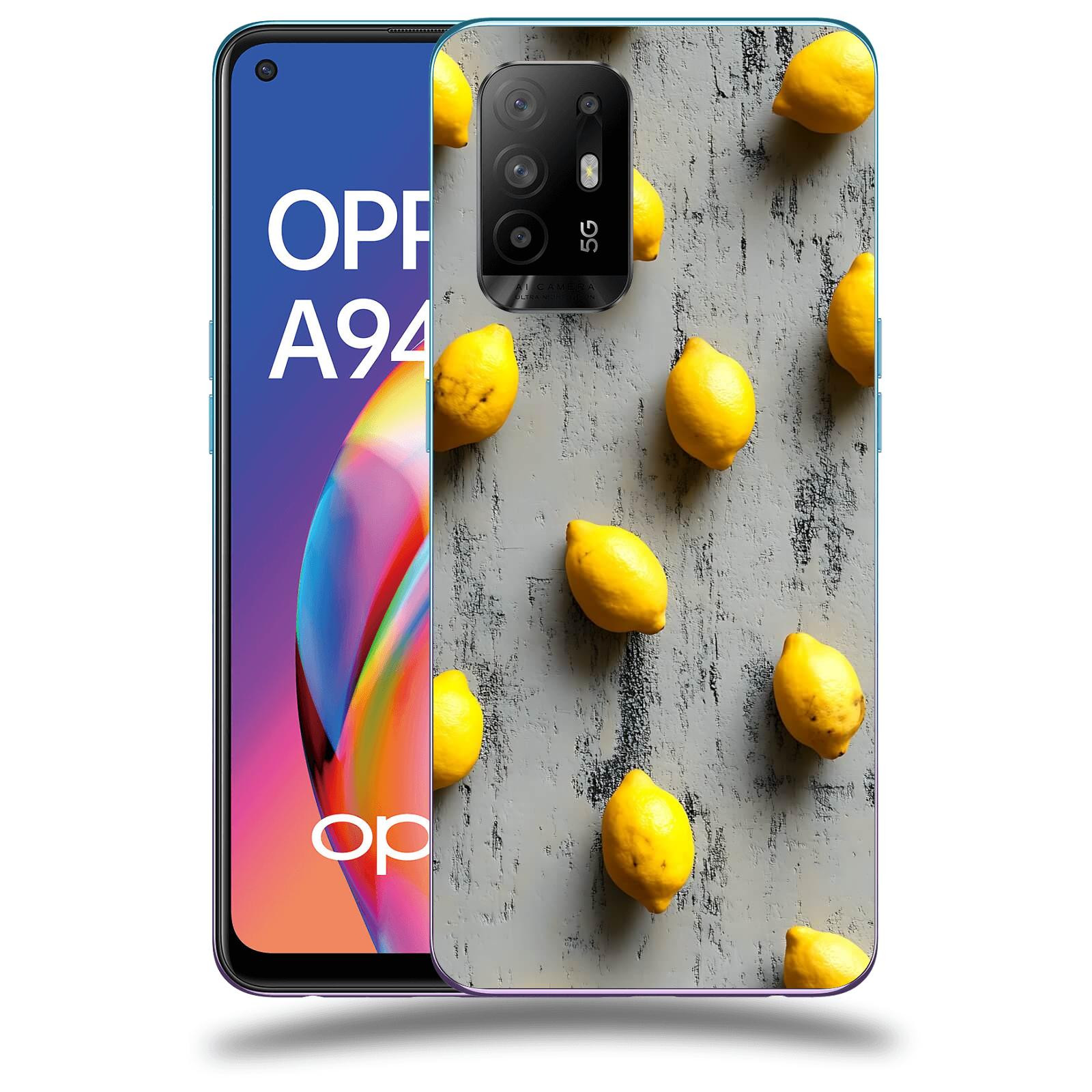 ACOVER Kryt na mobil OPPO A94 5G - Citrusová harmonie