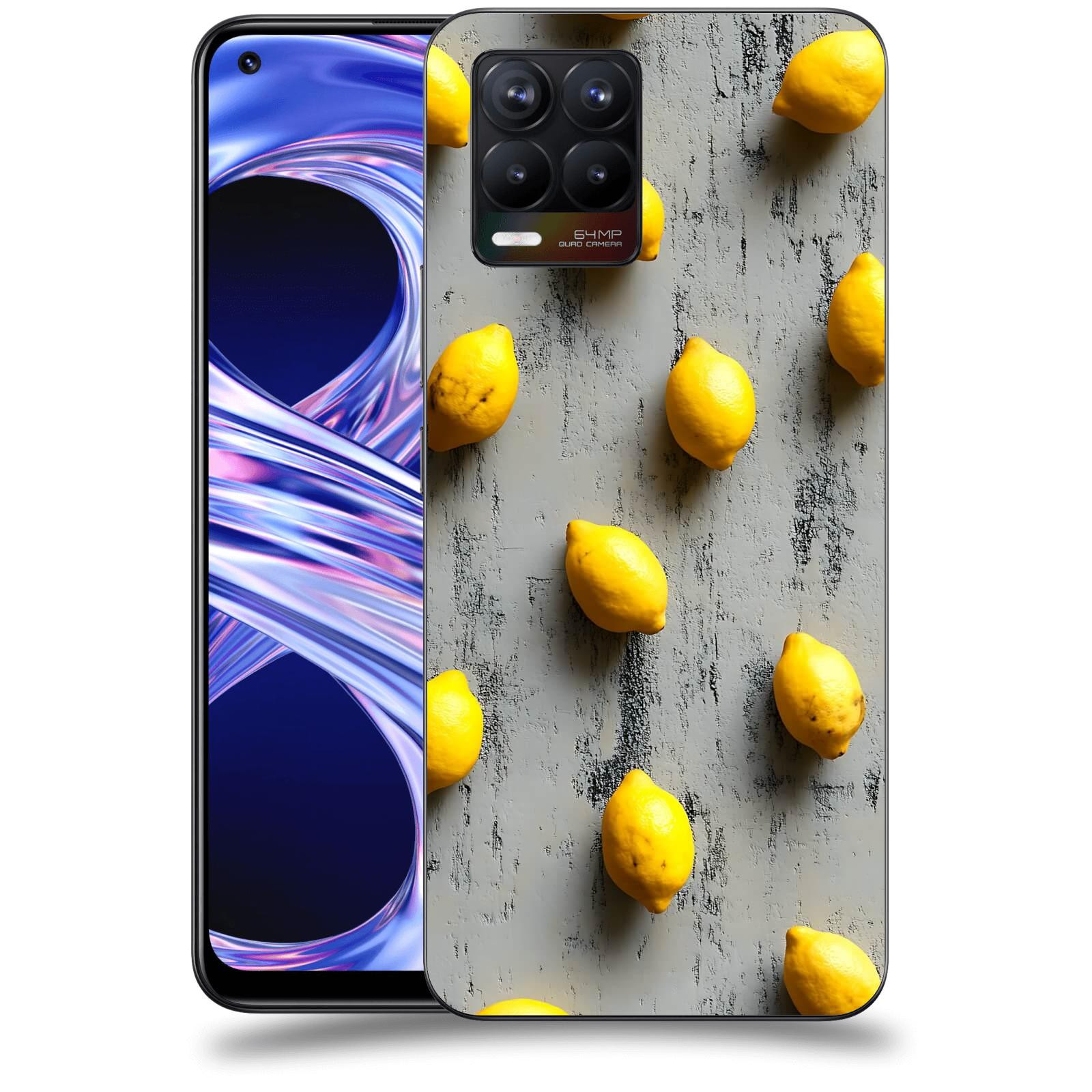 ACOVER Kryt na mobil Realme 8 - Citrusová harmonie