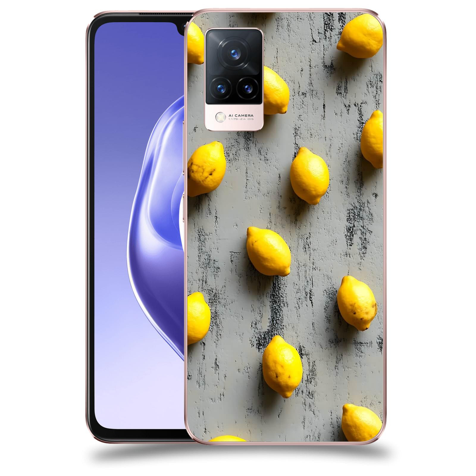 ACOVER Kryt na mobil Vivo V21 5G - Citrusová harmonie