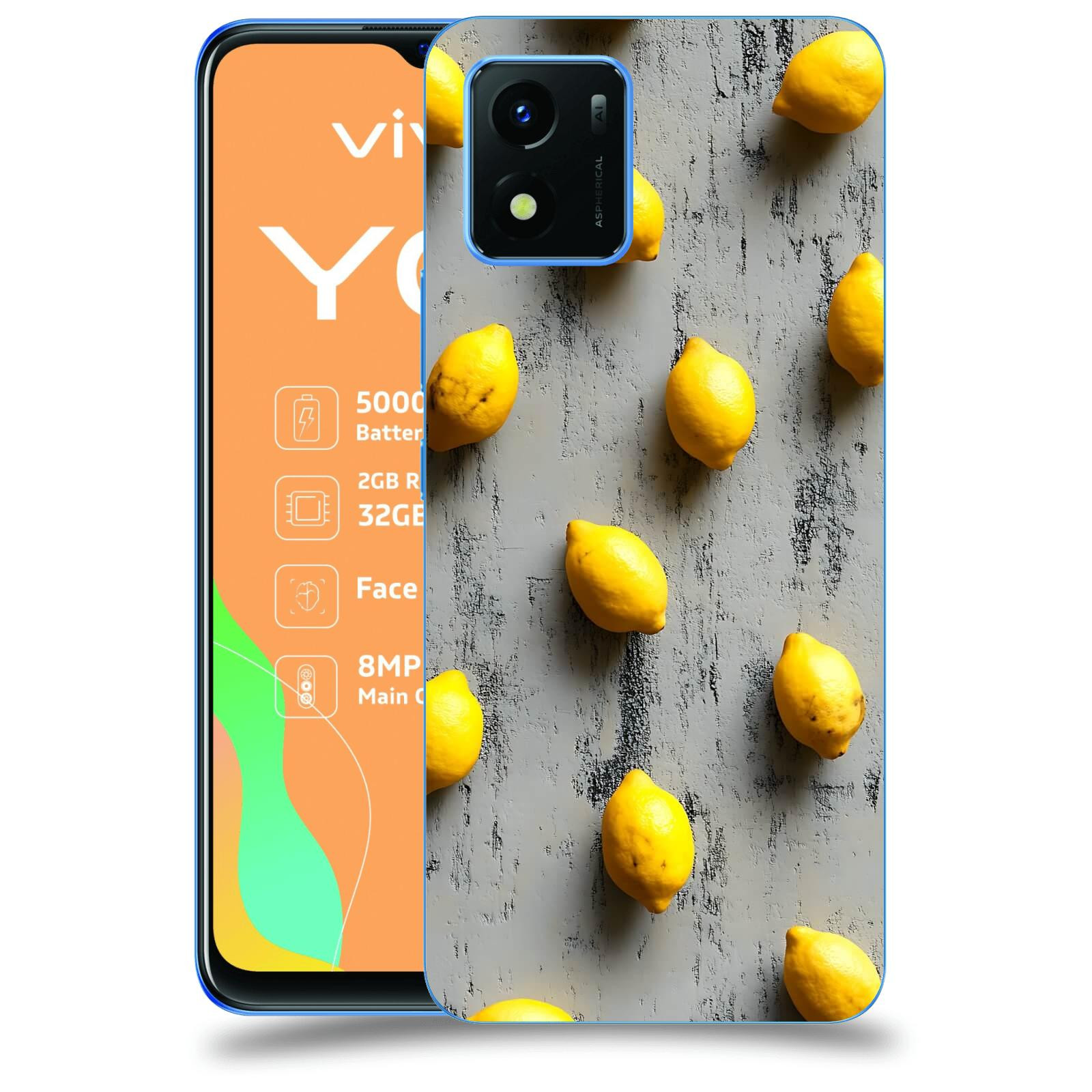 ACOVER Kryt na mobil Vivo Y01 - Citrusová harmonie