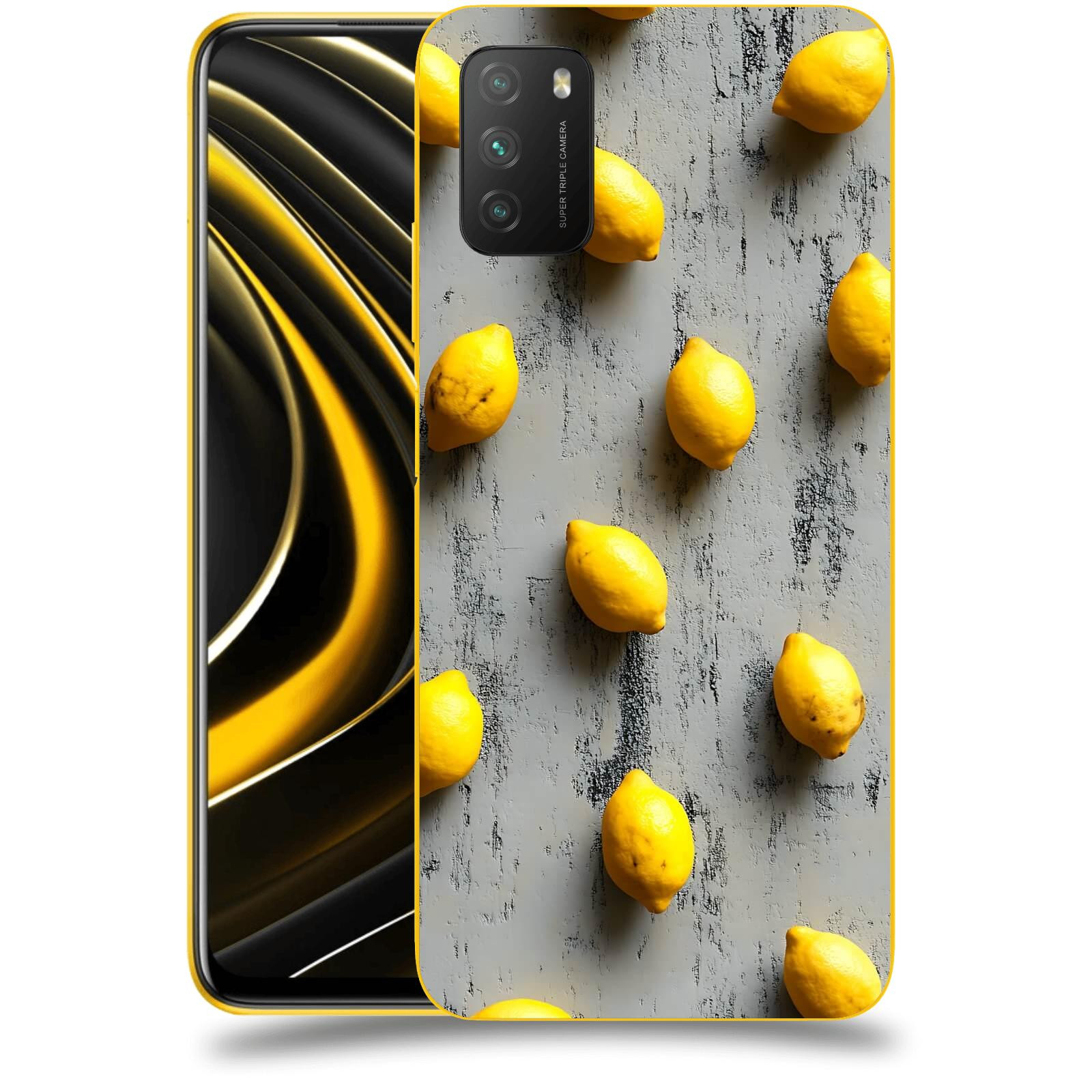 ACOVER Kryt na mobil Xiaomi Poco M3 - Citrusová harmonie