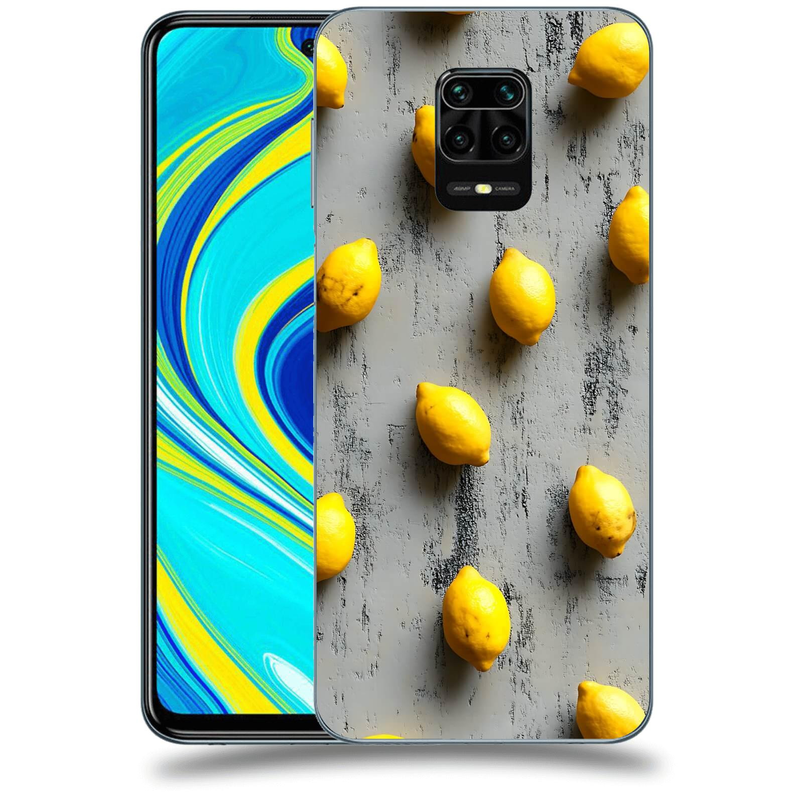 ACOVER Kryt na mobil Xiaomi Redmi Note 9S - Citrusová harmonie