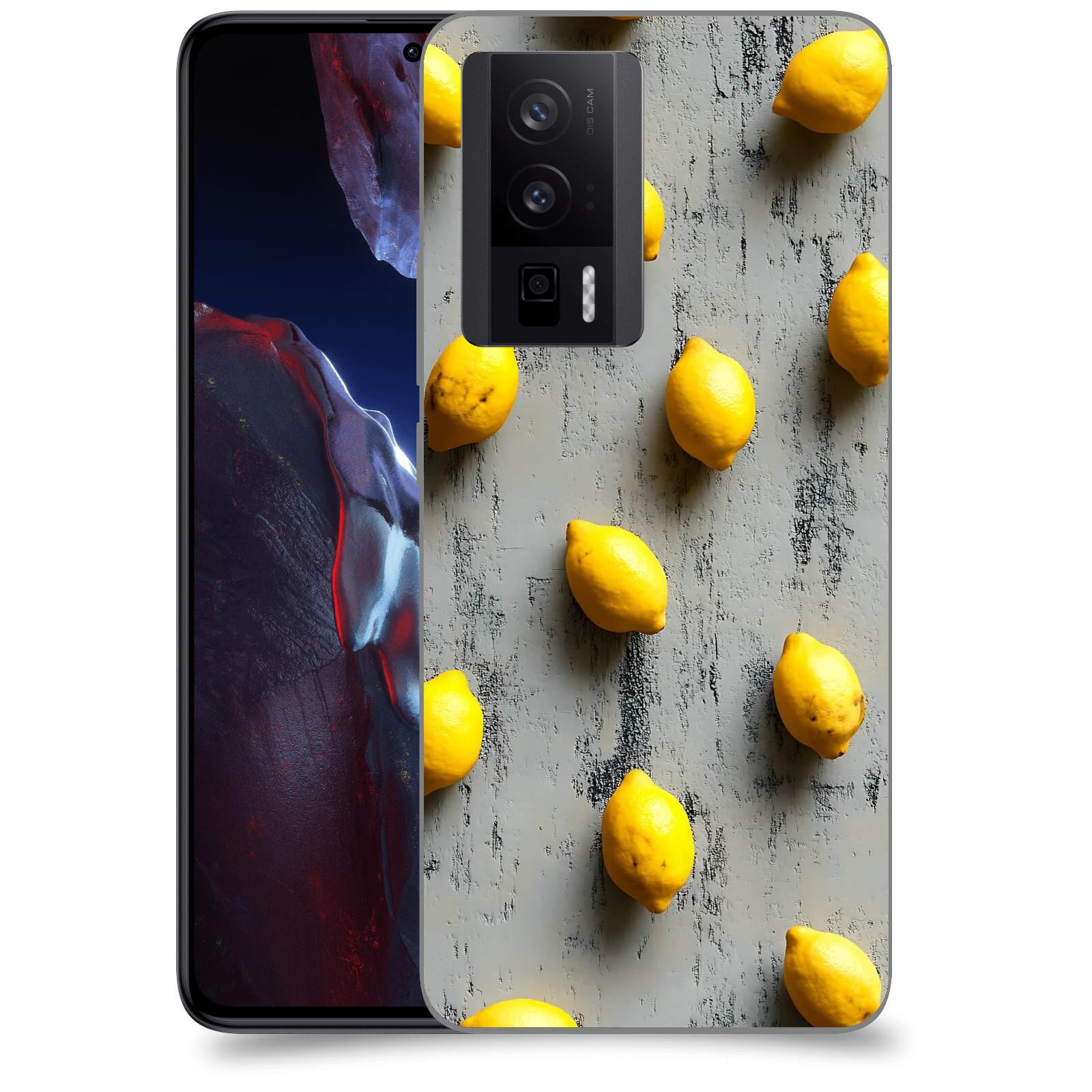 ACOVER Kryt na mobil Xiaomi Poco F5 Pro 5G - Citrusová harmonie