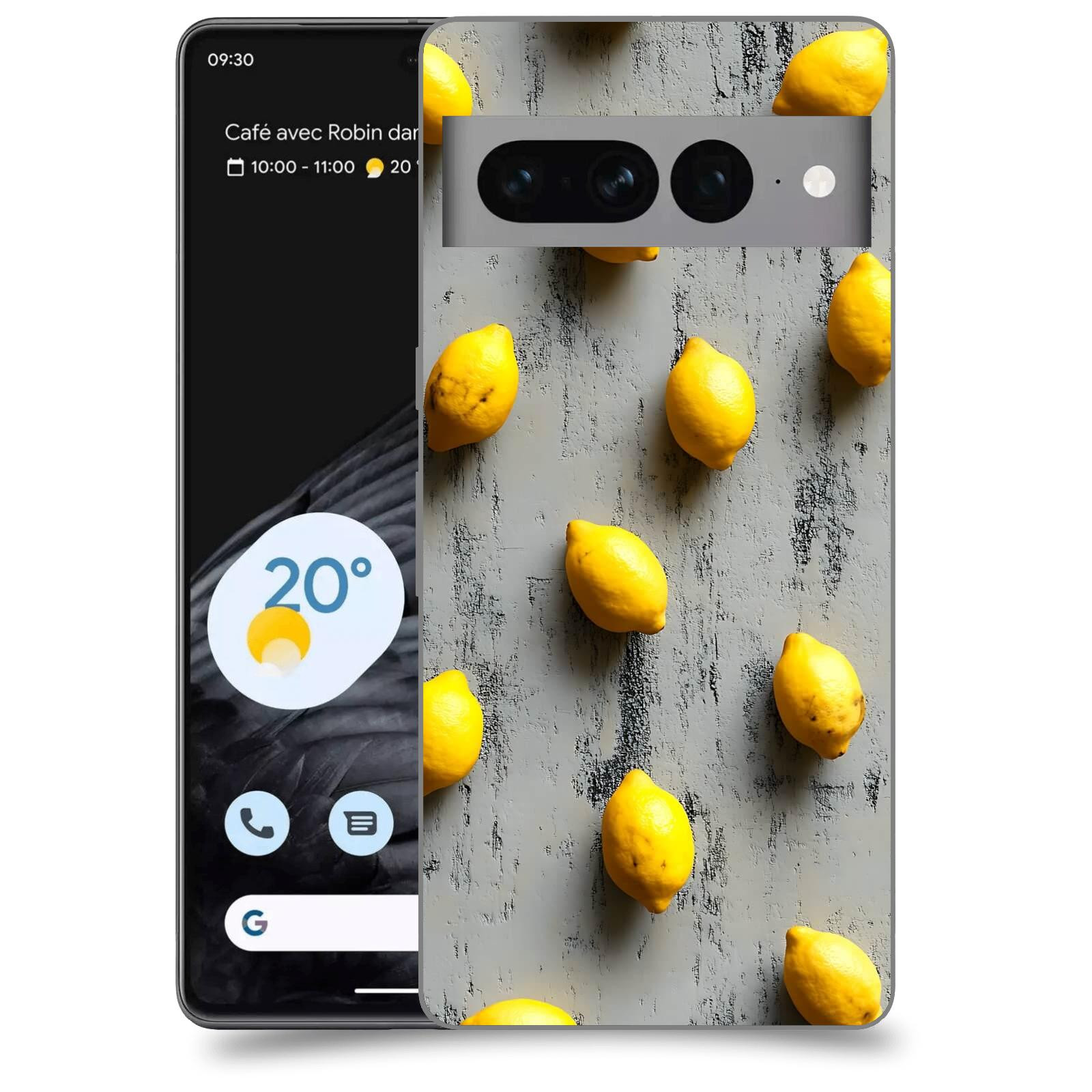 ACOVER Kryt na mobil Google pixel 7 pro - Citrusová harmonie