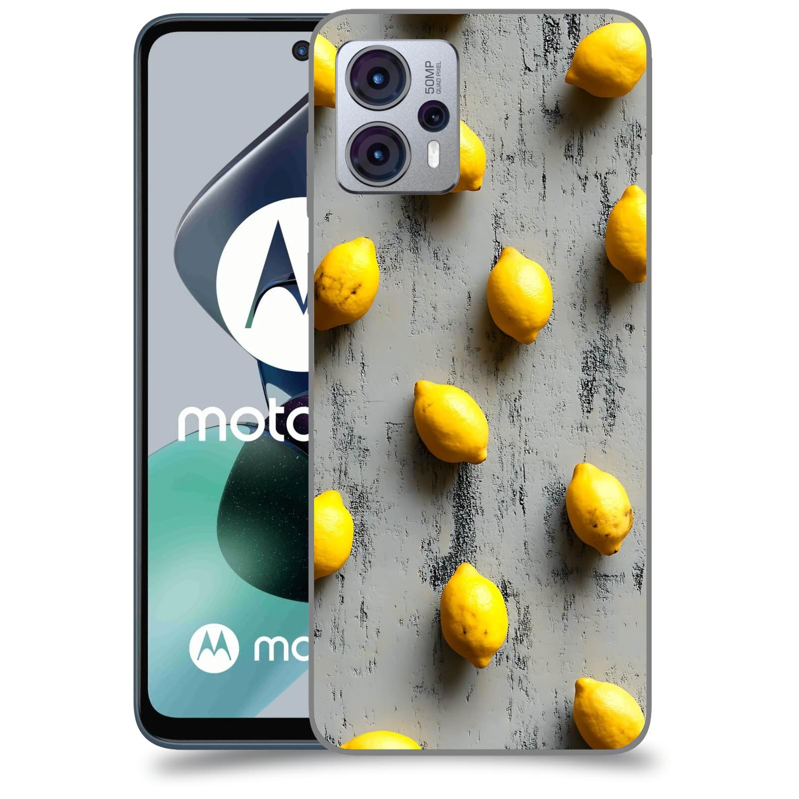 ACOVER Kryt na mobil Motorola Moto G23 - Citrusová harmonie