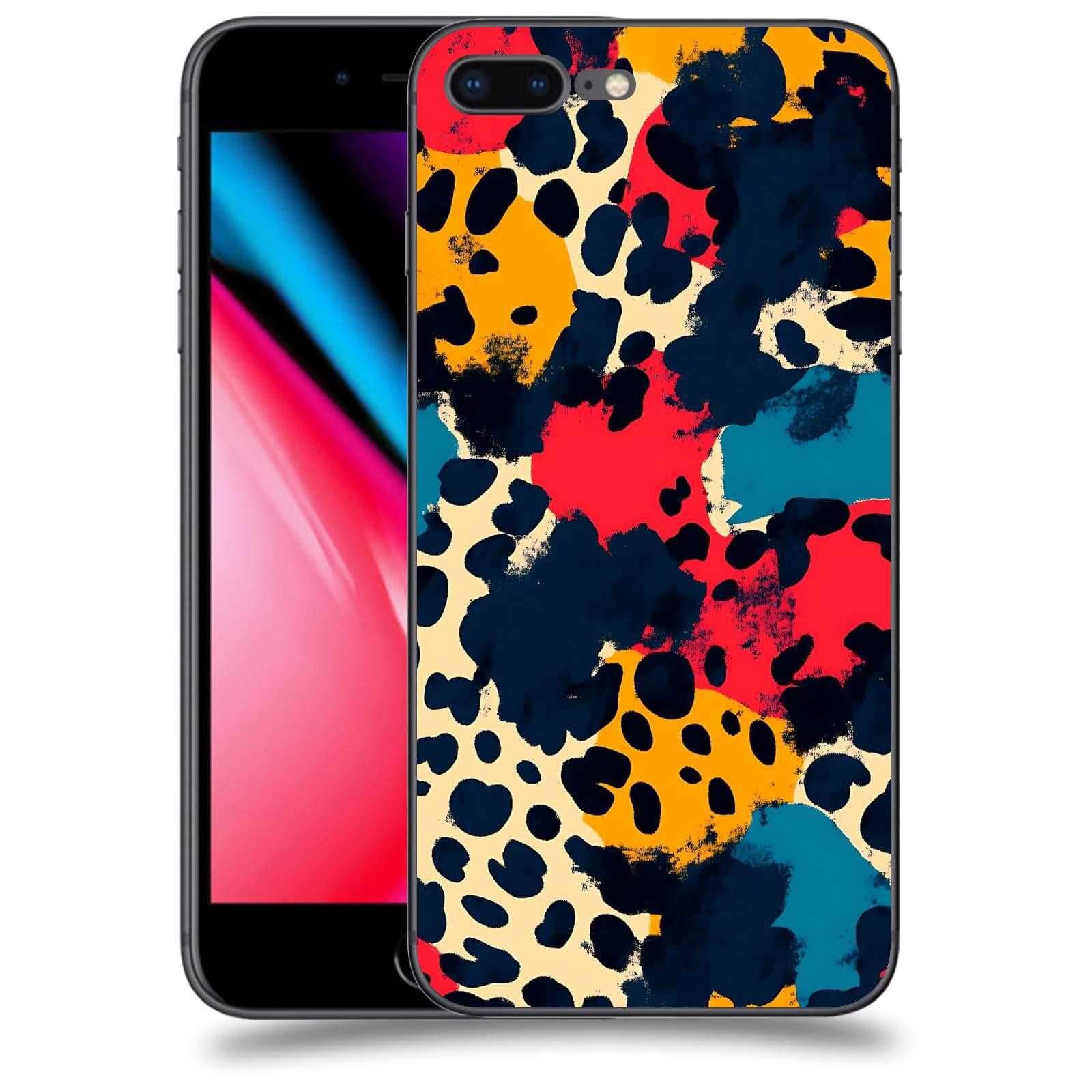 ACOVER Kryt na mobil Apple iPhone 8 Plus - Divoká abstrakce