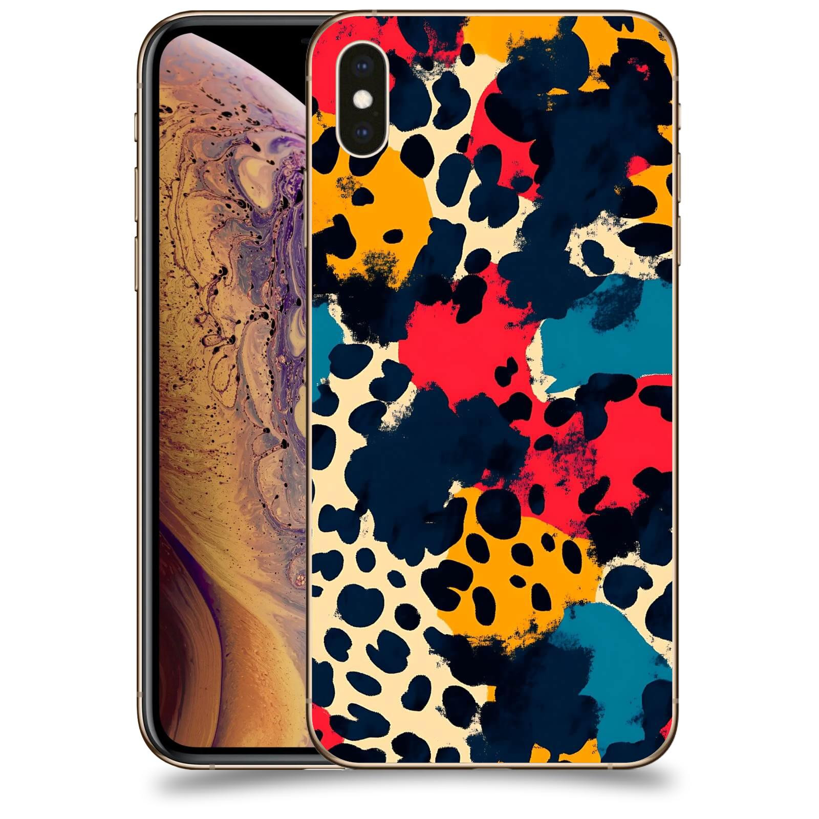 ACOVER Kryt na mobil Apple iPhone XS Max - Divoká abstrakce