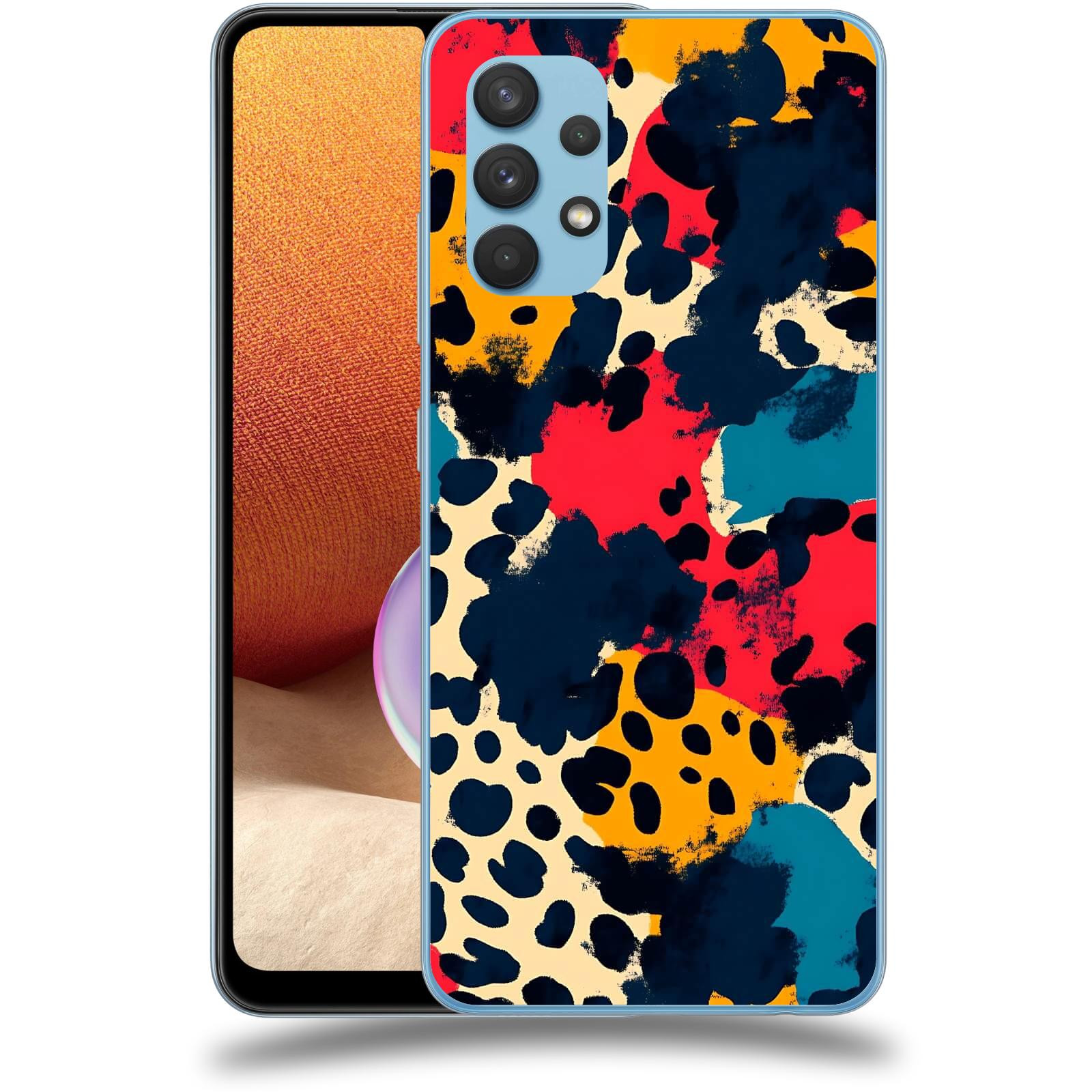 ACOVER Kryt na mobil Samsung Galaxy A32 4G SM-A325F - Divoká abstrakce
