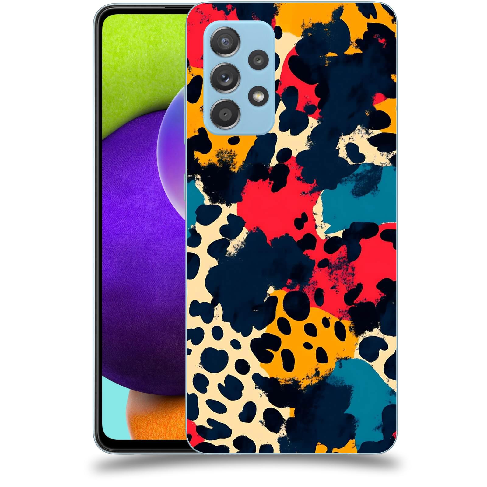 ACOVER Kryt na mobil Samsung Galaxy A52 A525F - Divoká abstrakce