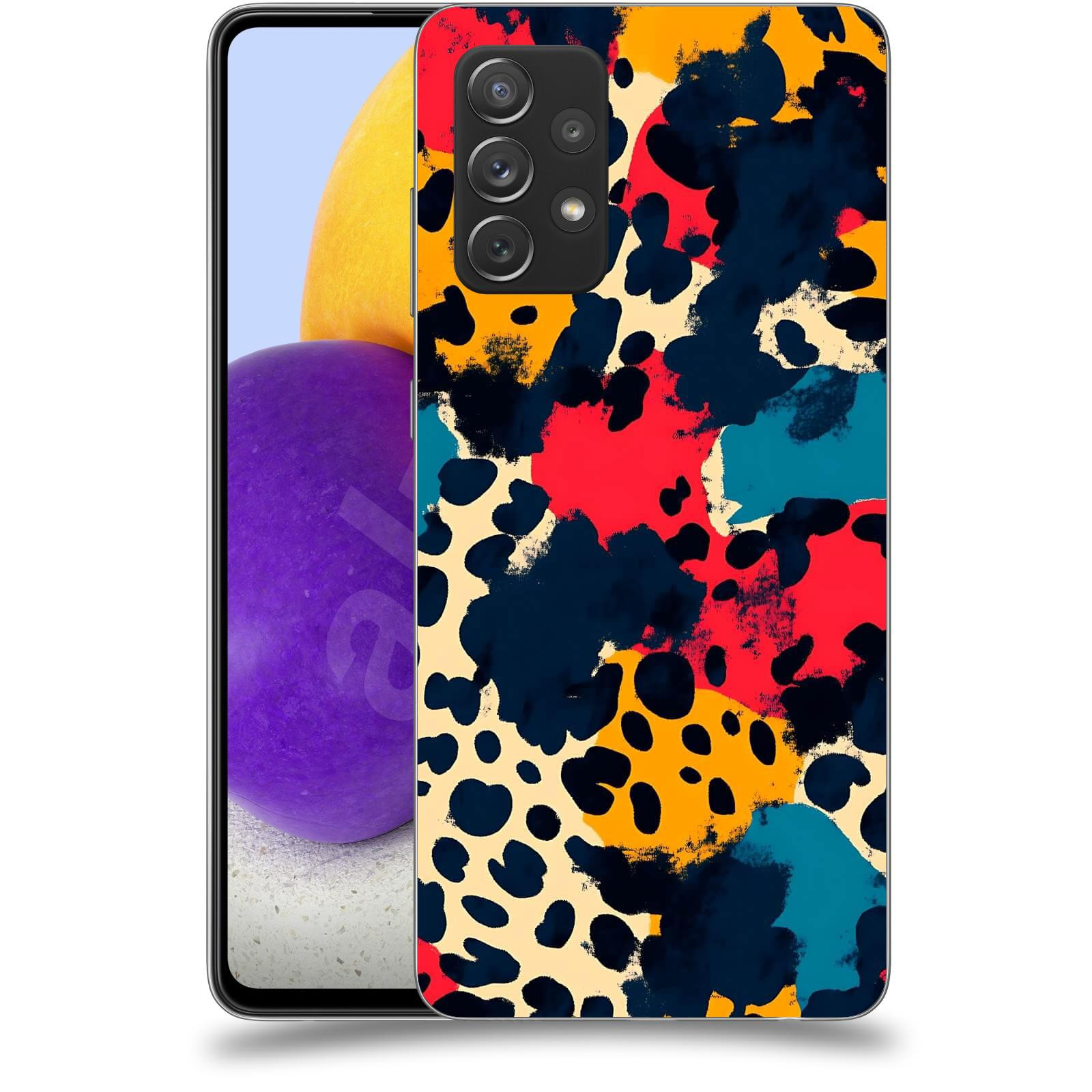 ACOVER Kryt na mobil Samsung Galaxy A72 A725F - Divoká abstrakce