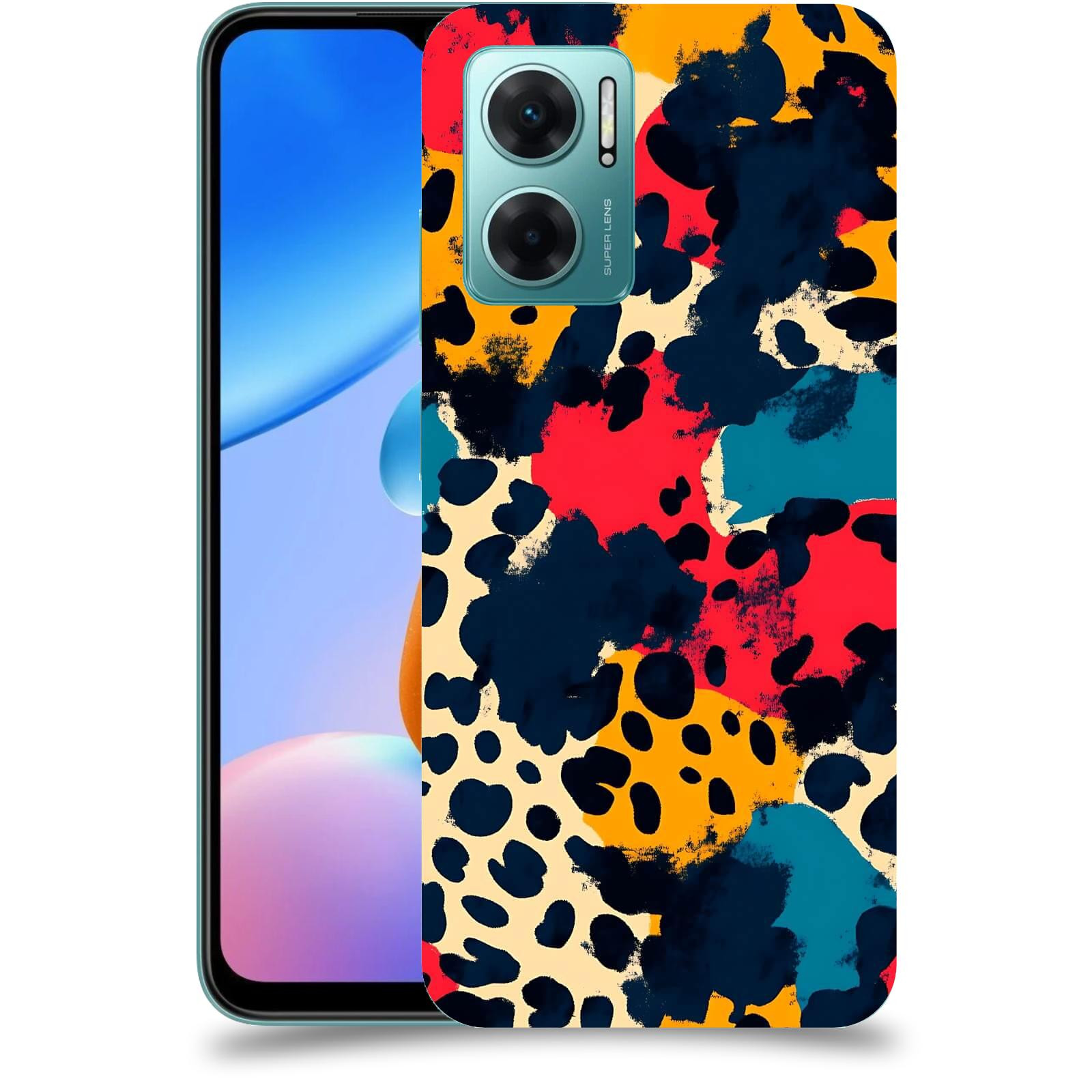 ACOVER Kryt na mobil Xiaomi Redmi 10 5G - Divoká abstrakce