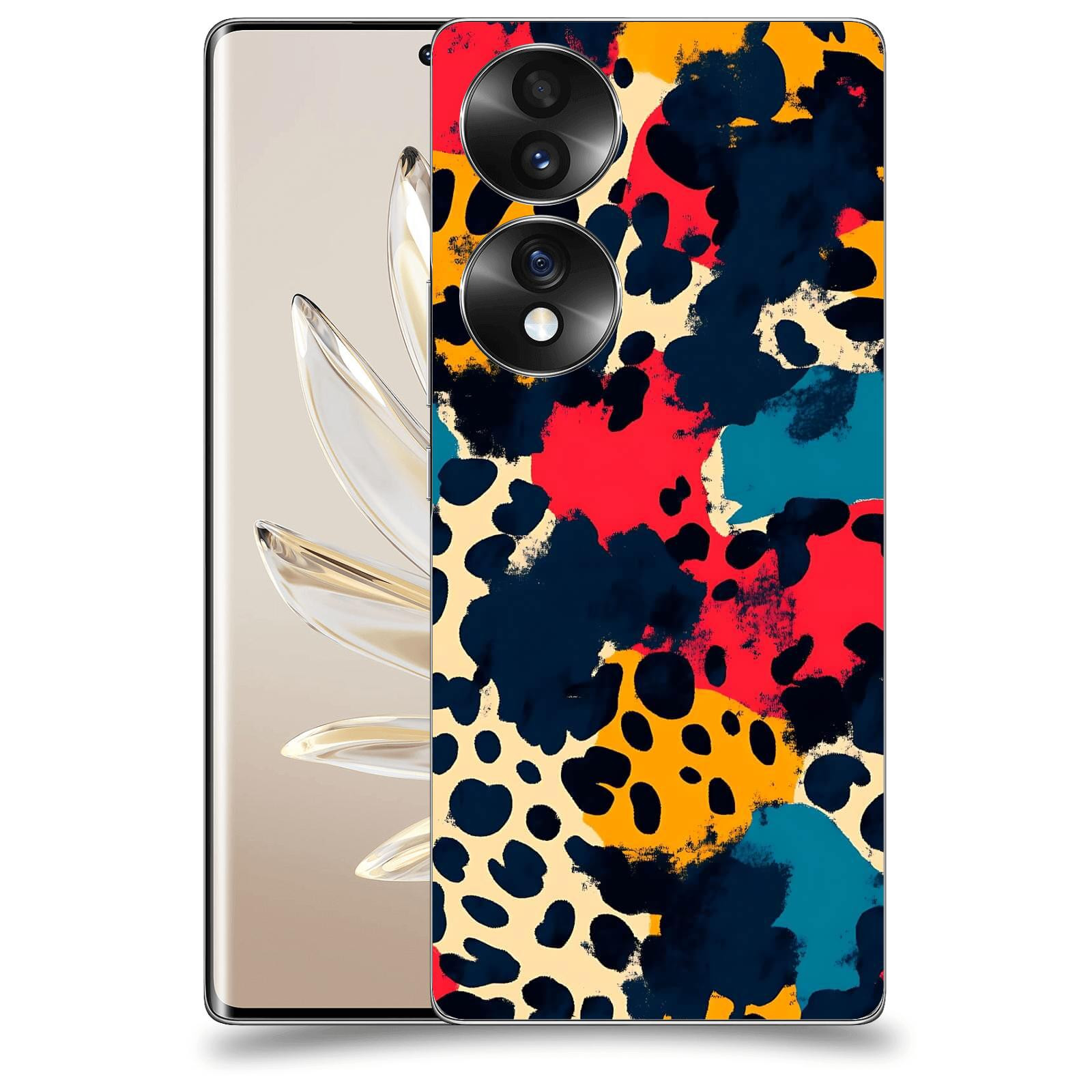 ACOVER Kryt na mobil Honor 70 - Divoká abstrakce