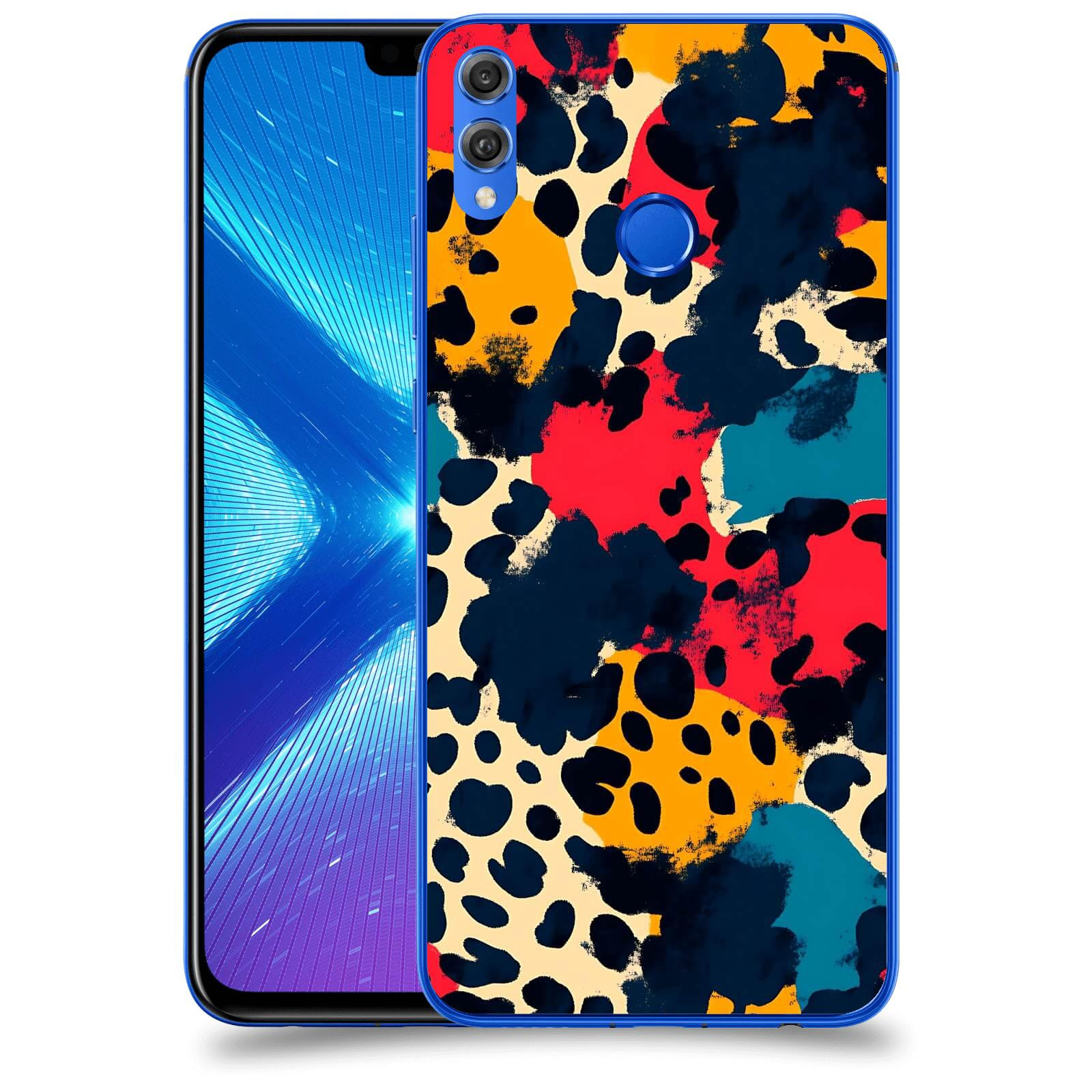 ACOVER Kryt na mobil Honor 8X - Divoká abstrakce