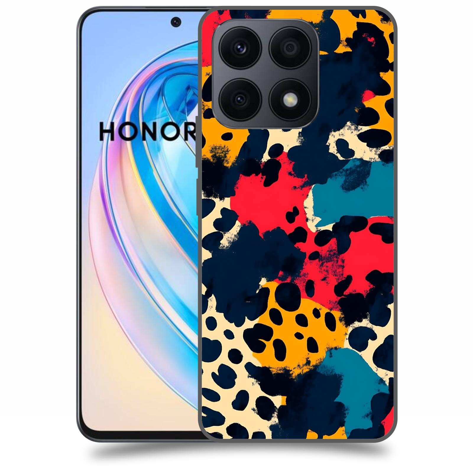 ACOVER Kryt na mobil Honor X8a - Divoká abstrakce