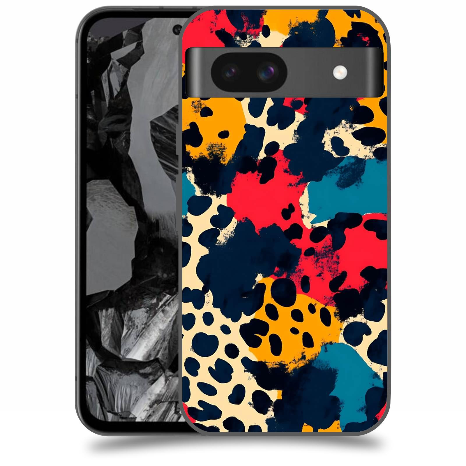 ACOVER Kryt na mobil Google Pixel 8A - Divoká abstrakce