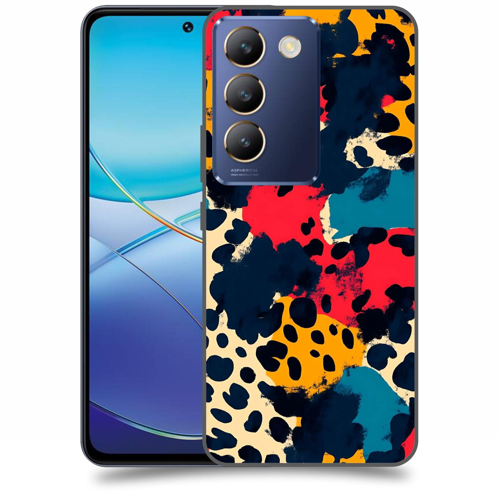 ACOVER Kryt na mobil Vivo V40SE - Divoká abstrakce