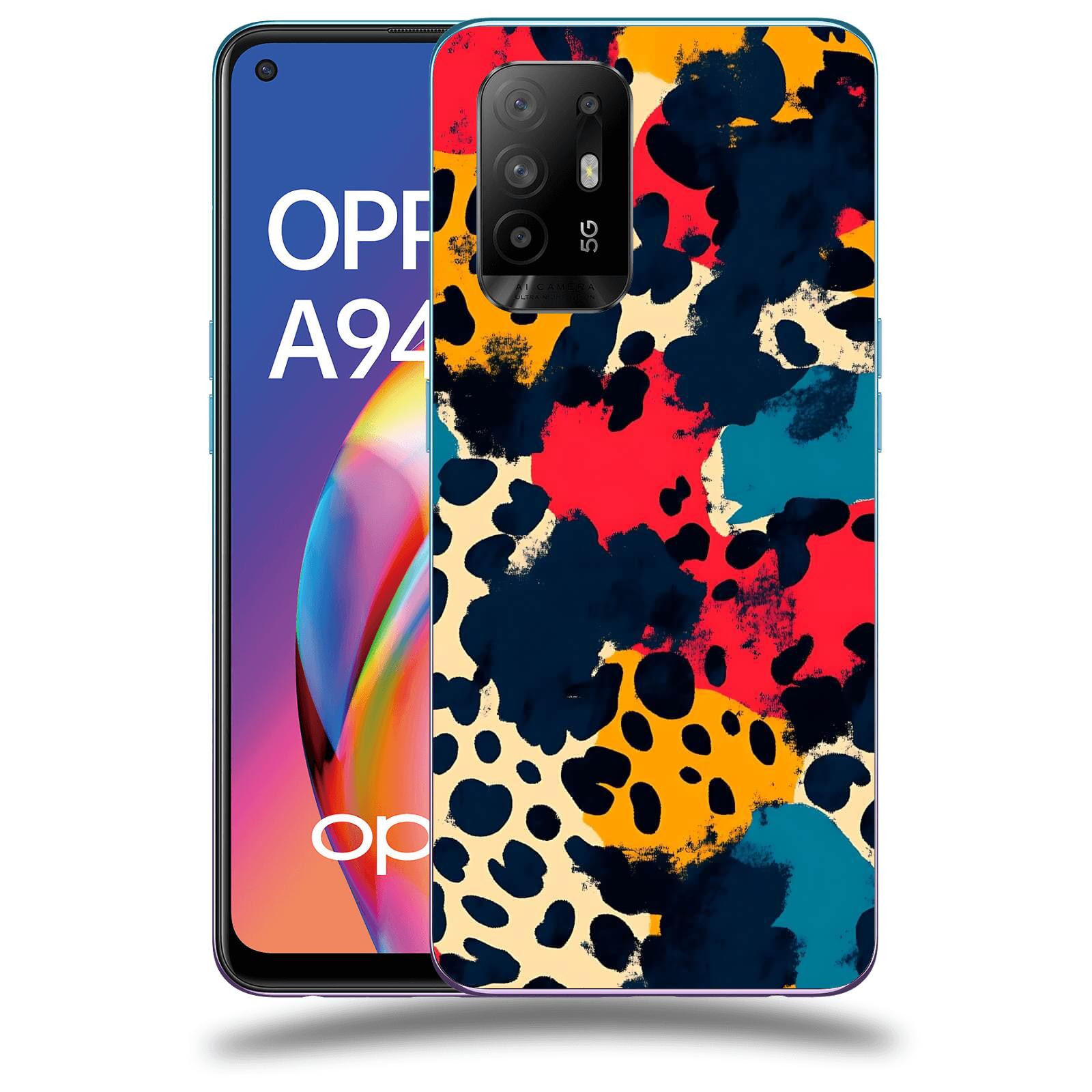 ACOVER Kryt na mobil OPPO A94 5G - Divoká abstrakce