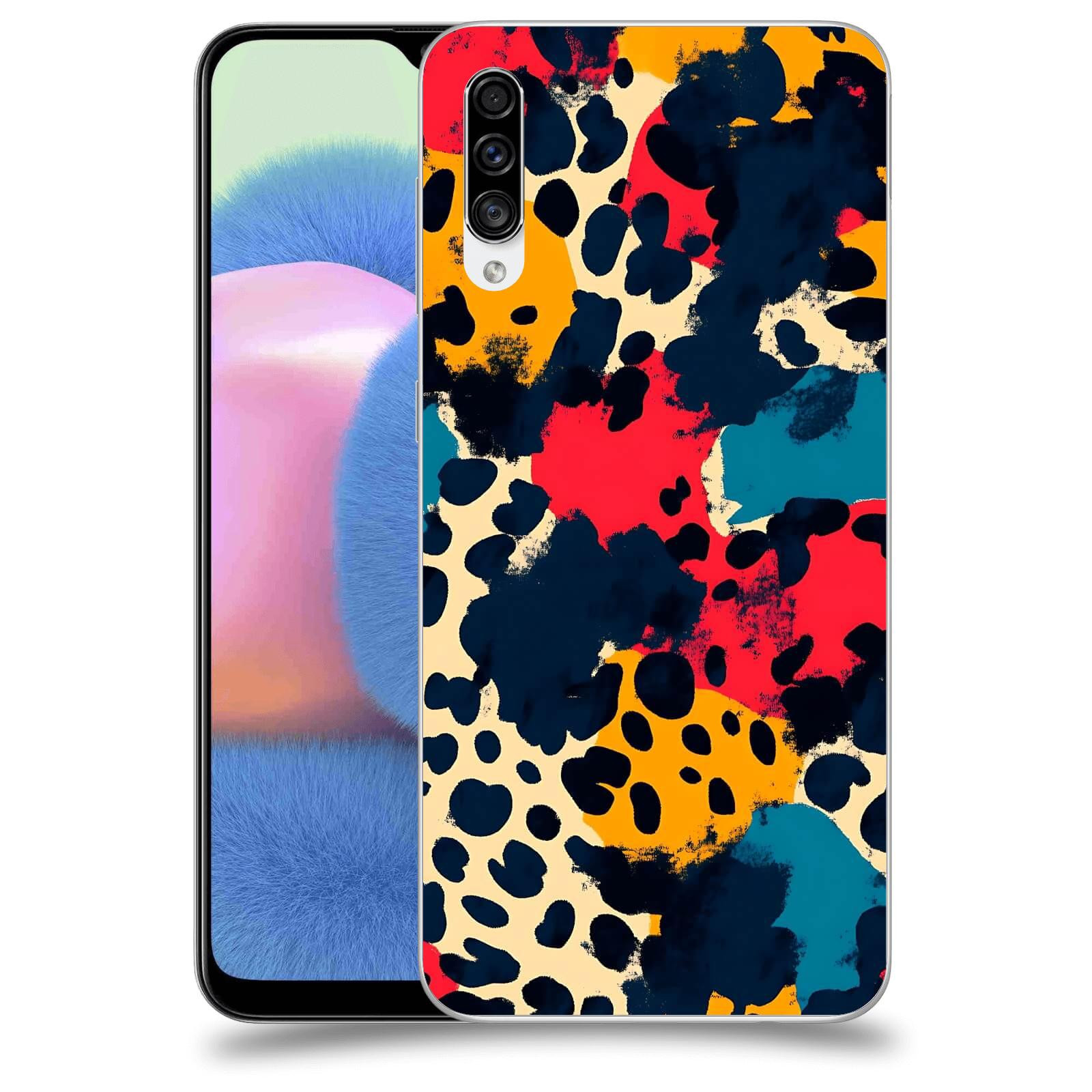 ACOVER Kryt na mobil Samsung Galaxy A30s A307F - Divoká abstrakce