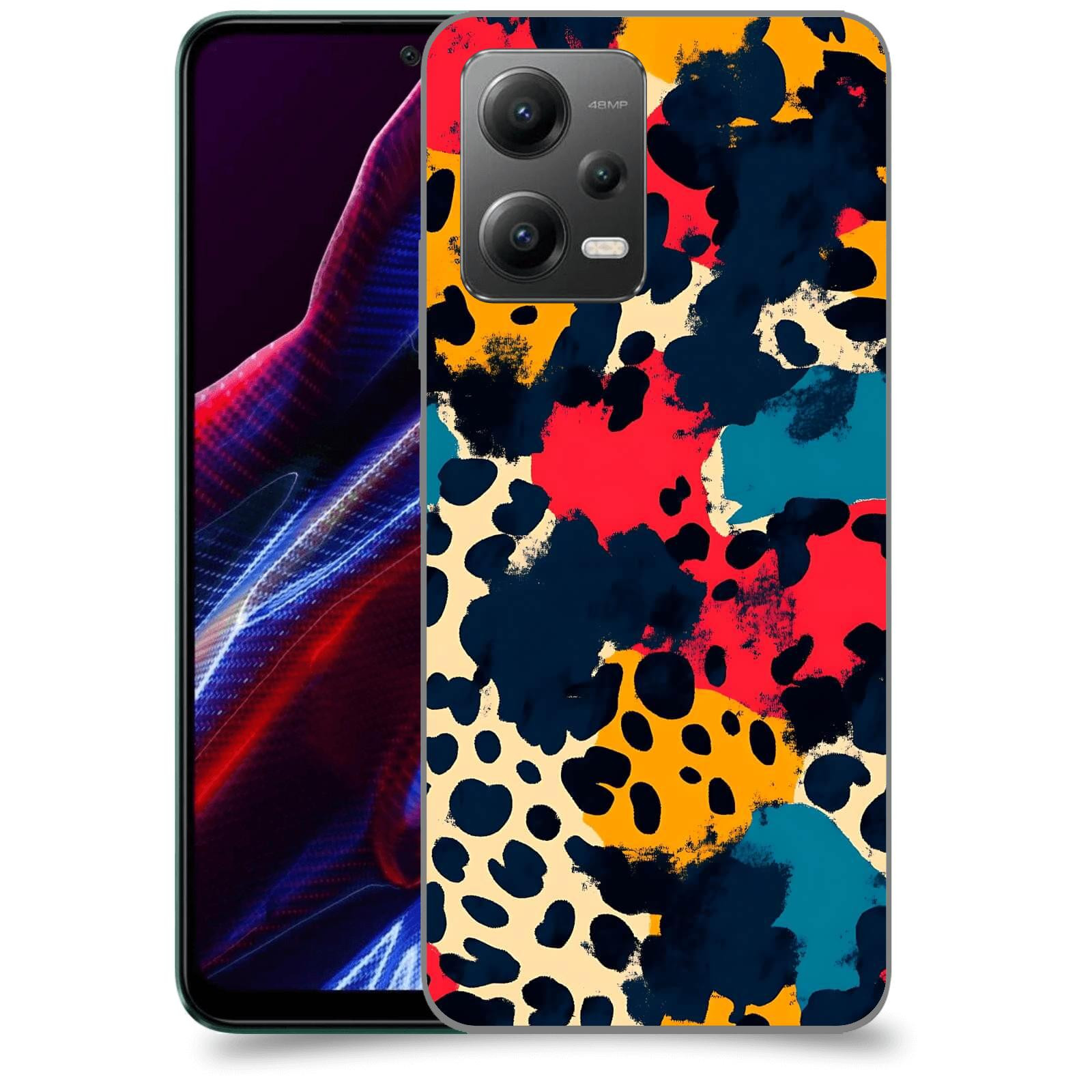 ACOVER Kryt na mobil Xiaomi Poco X5 - Divoká abstrakce