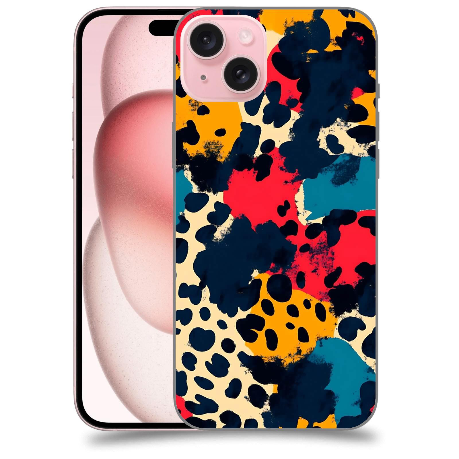 ACOVER Kryt na mobil Apple iPhone 15 plus - Divoká abstrakce