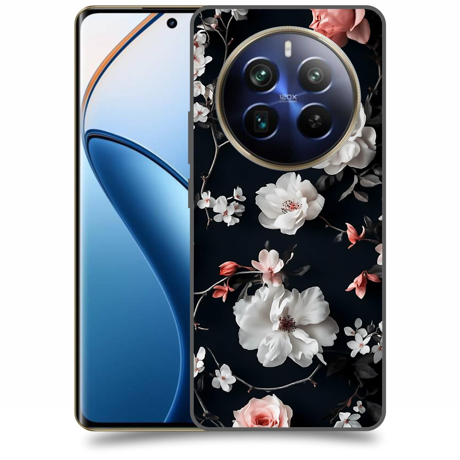 ACOVER Kryt na mobil Realme 12 pro+ 5g - Elegantní kontrast