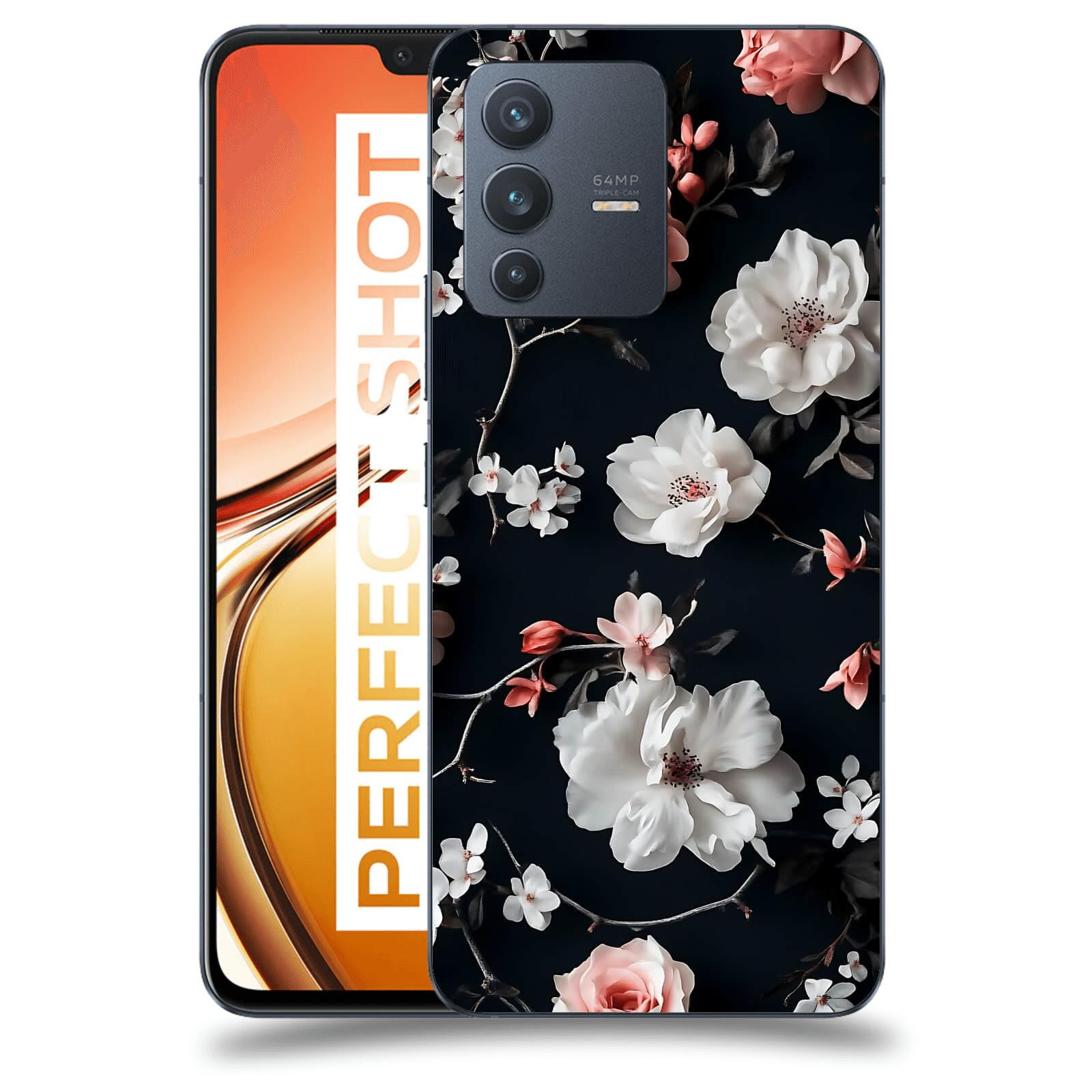 ACOVER Kryt na mobil Vivo V23 5G - Elegantní kontrast