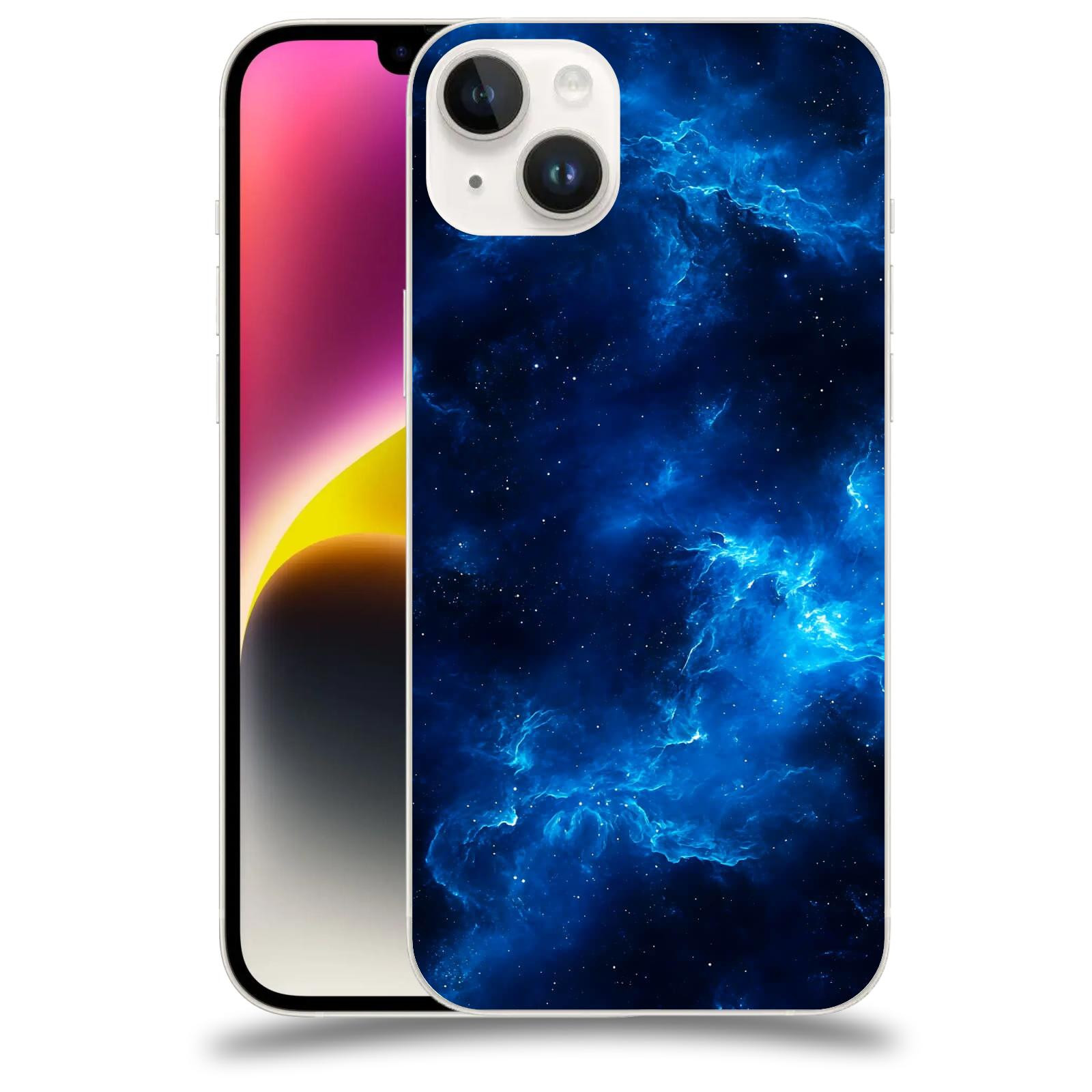 ACOVER Kryt na mobil Apple iPhone 14 Plus - Elektrická mlhovina