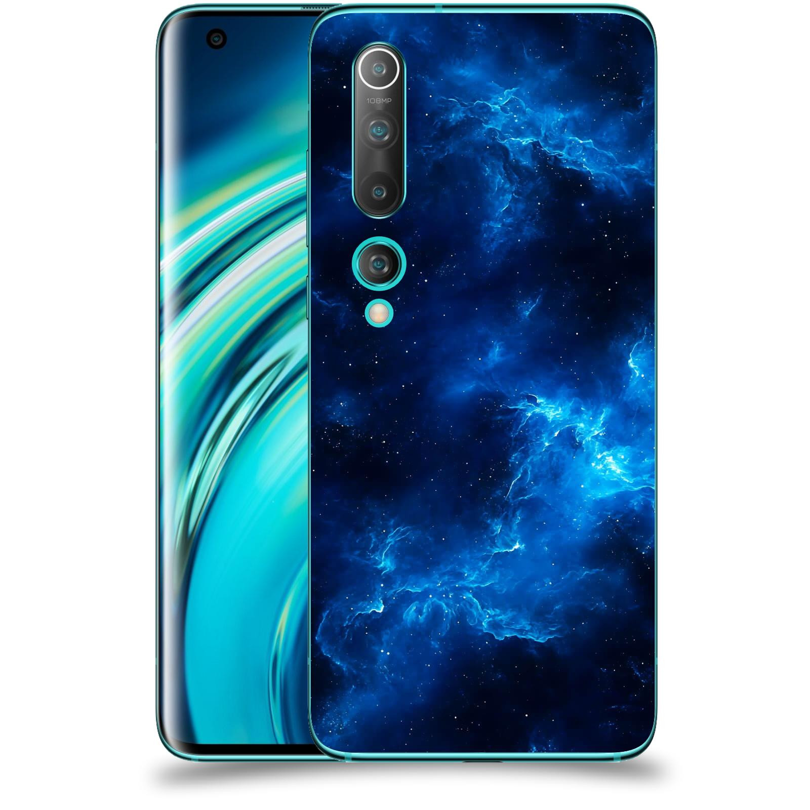 ACOVER Kryt na mobil Xiaomi Mi 10 - Elektrická mlhovina