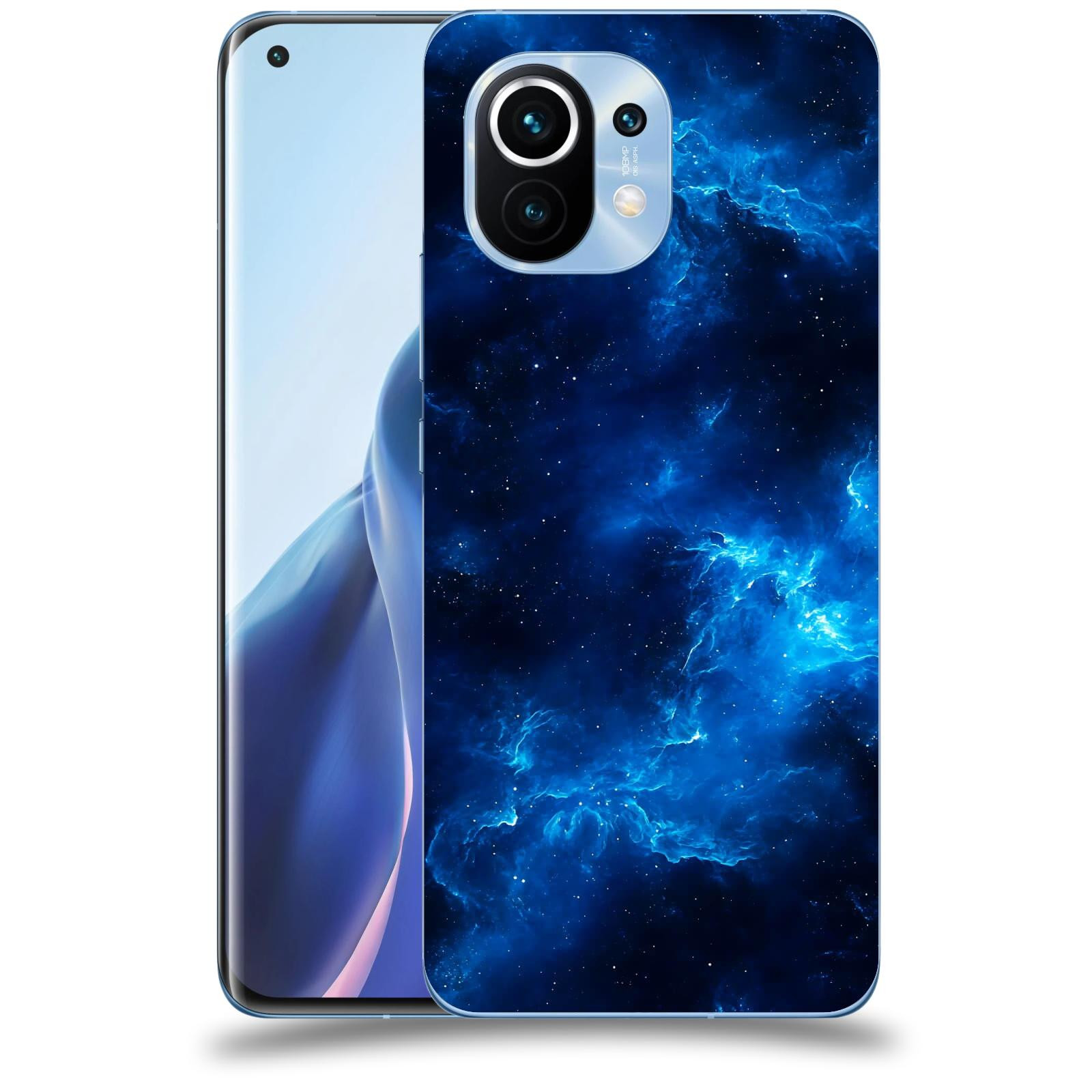 ACOVER Kryt na mobil Xiaomi Mi 11 - Elektrická mlhovina