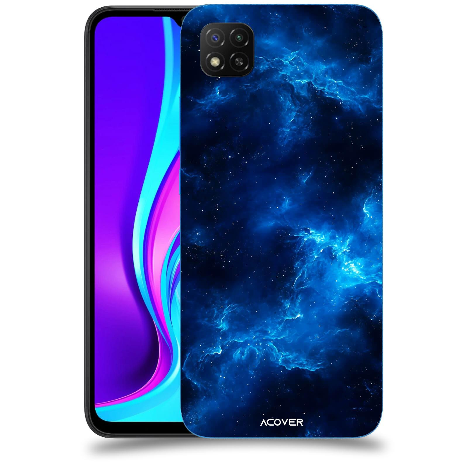 ACOVER Kryt na mobil Xiaomi Redmi 9C - Elektrická mlhovina