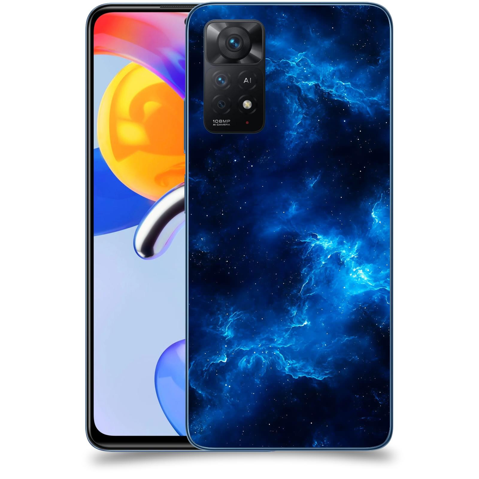 ACOVER Kryt na mobil Xiaomi Redmi Note 11 Pro 5G - Elektrická mlhovina