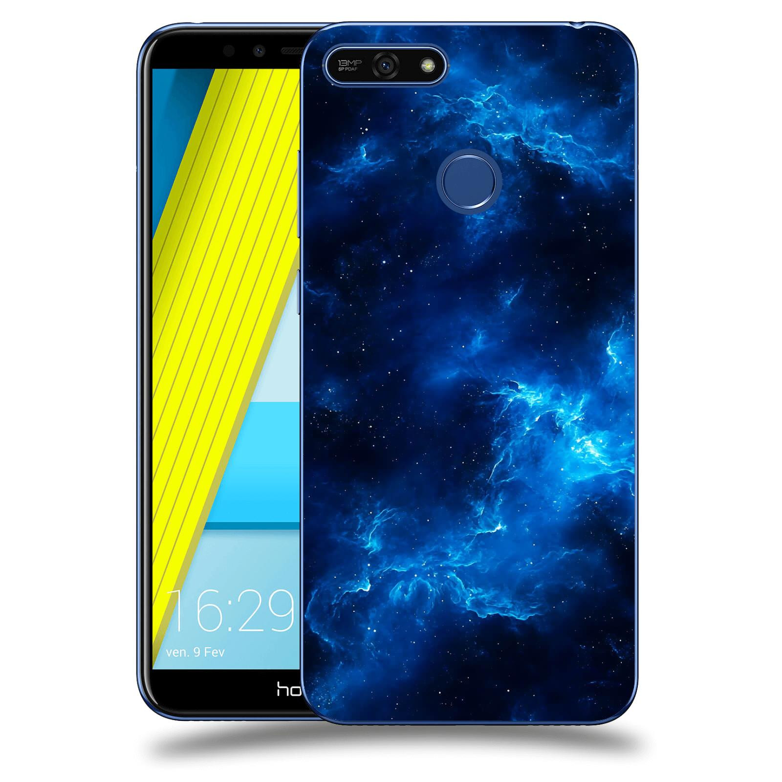 ACOVER Kryt na mobil Honor 7A - Elektrická mlhovina