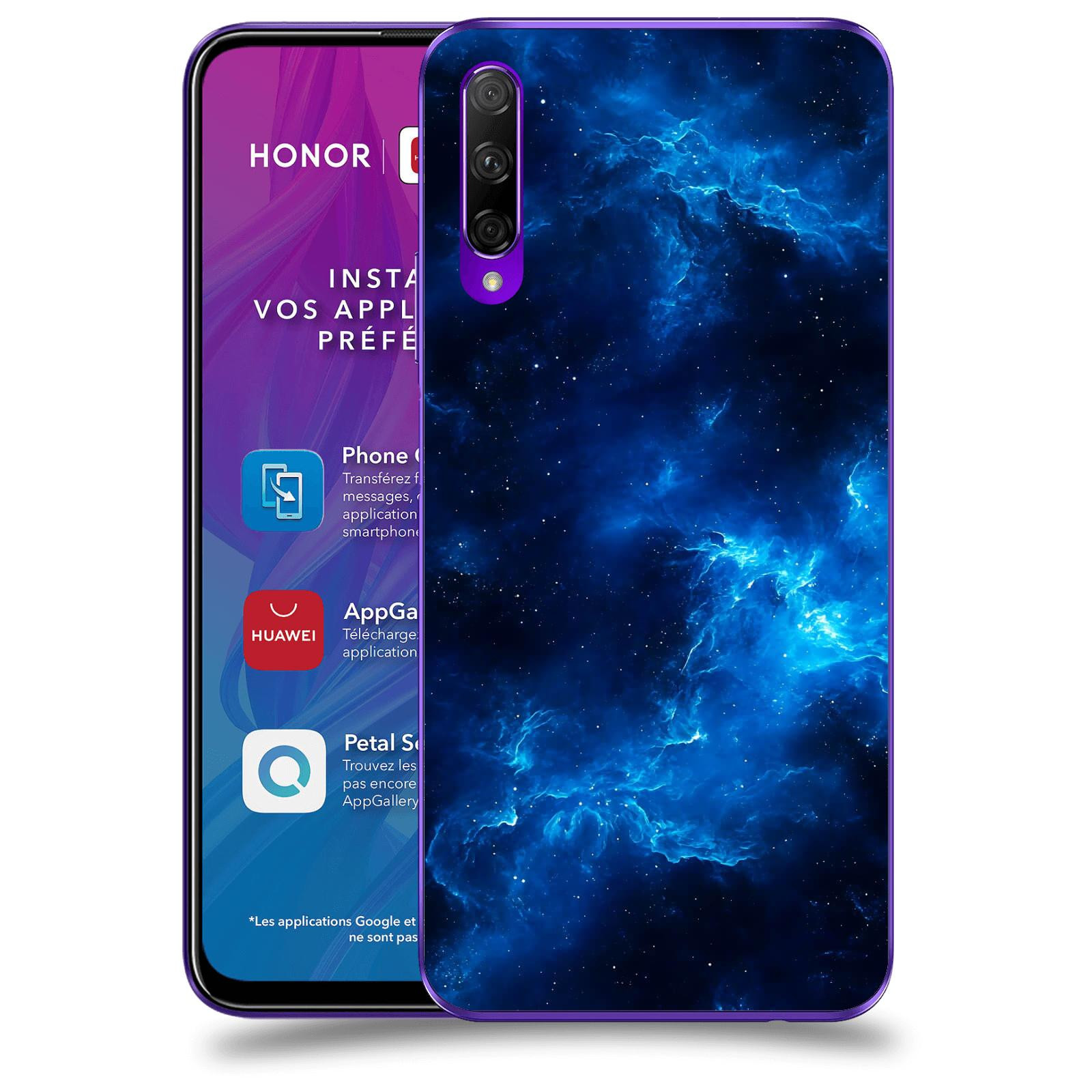 ACOVER Kryt na mobil Honor 9X Pro - Elektrická mlhovina