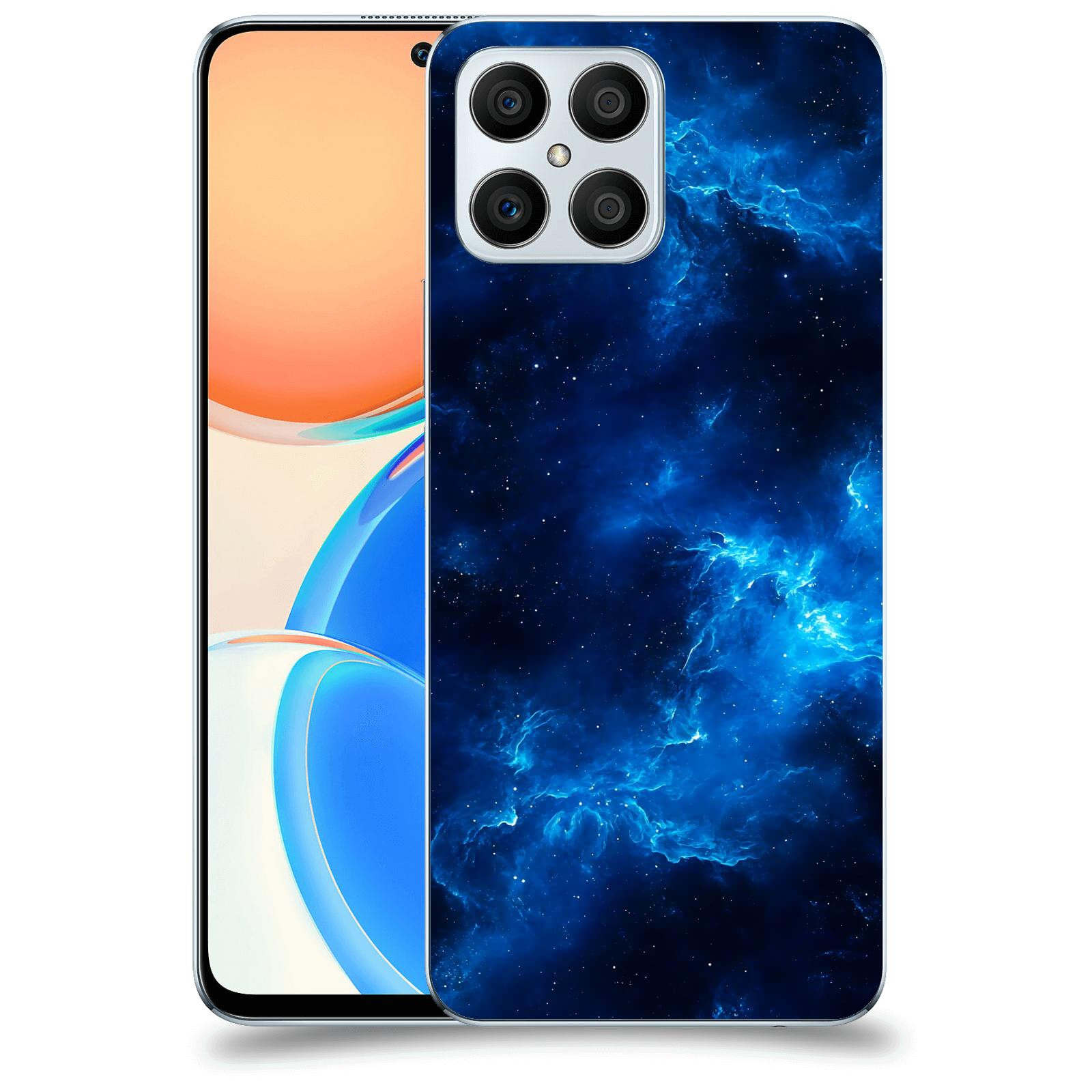 ACOVER Kryt na mobil Honor X8 5G - Elektrická mlhovina