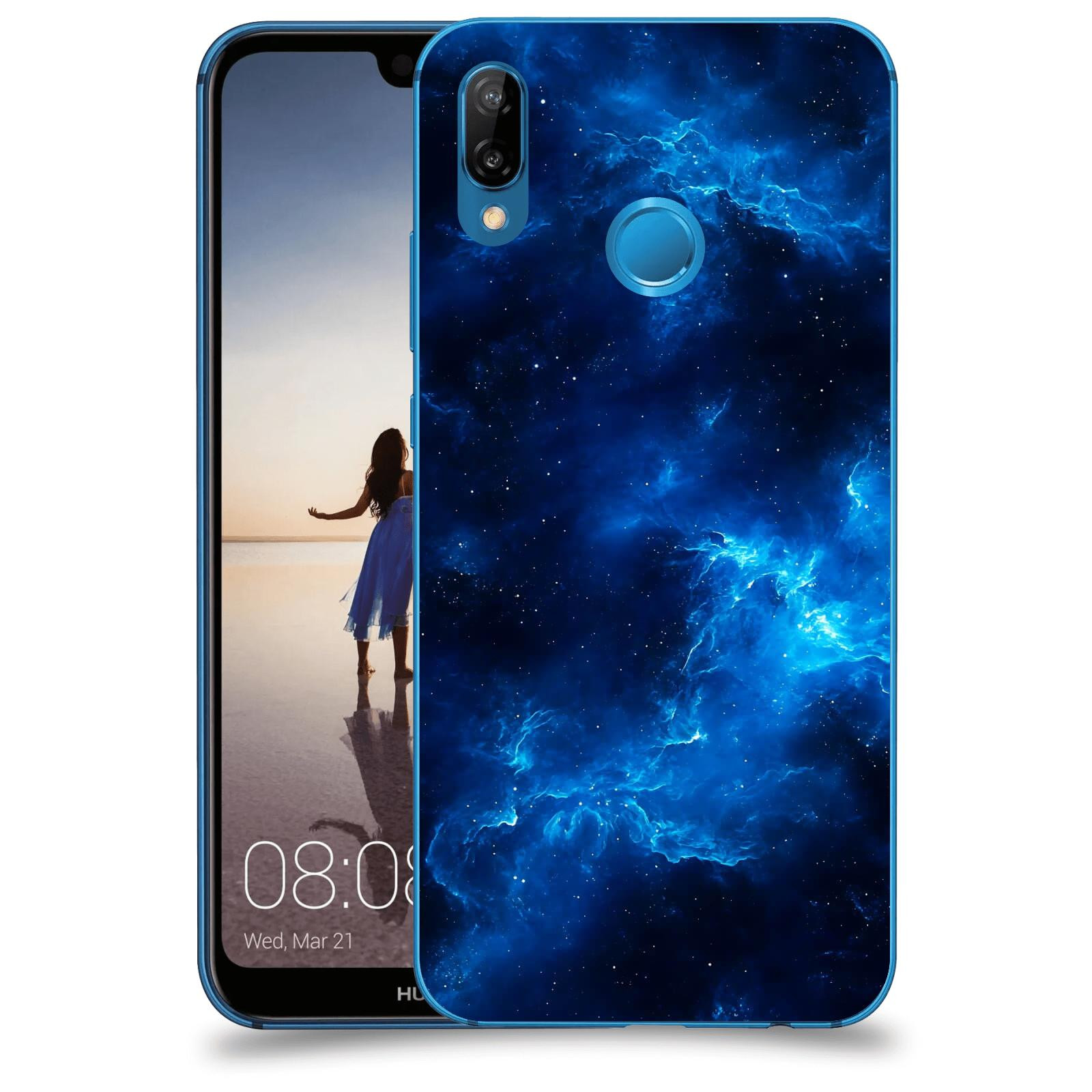 ACOVER Kryt na mobil Huawei P20 Lite - Elektrická mlhovina