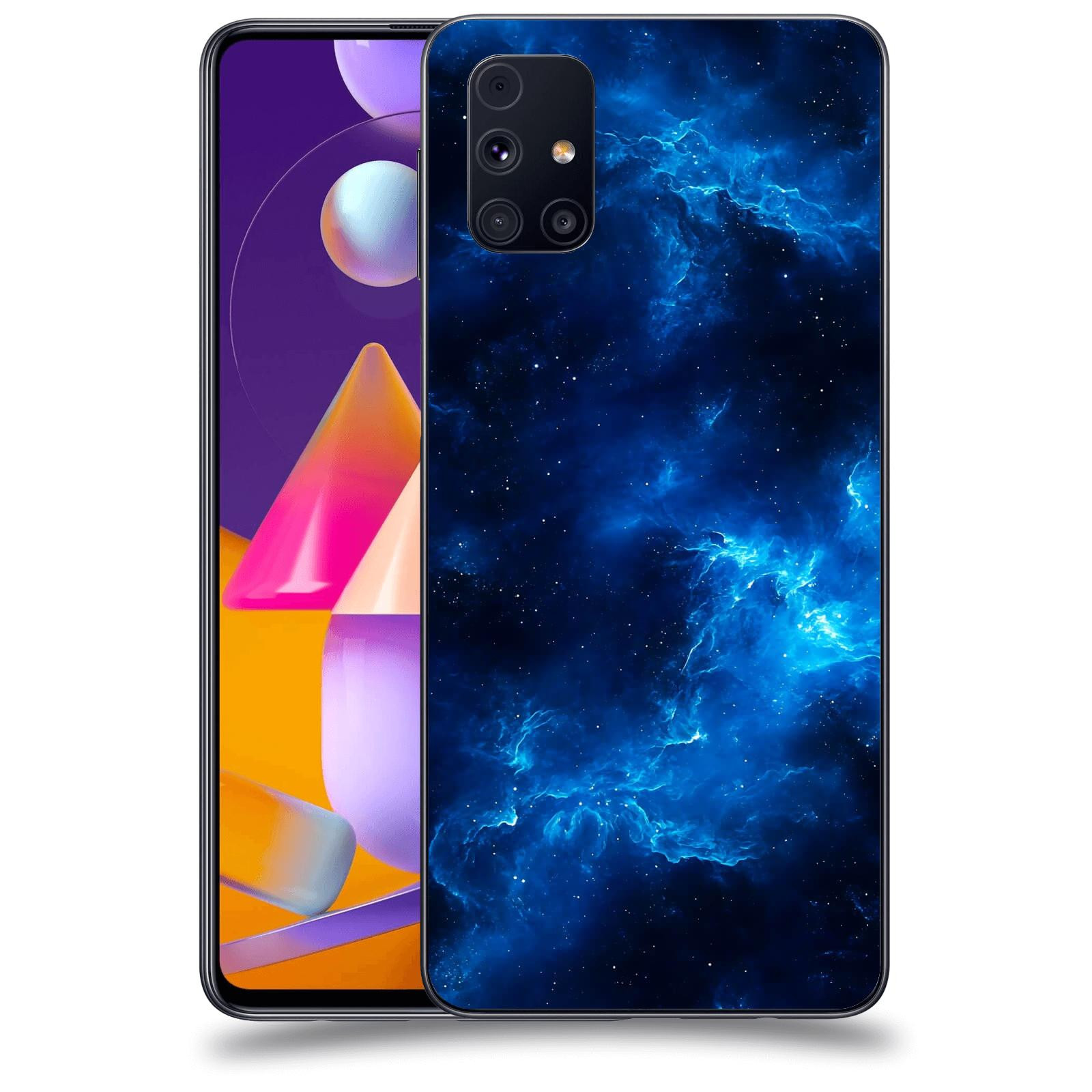 ACOVER Kryt na mobil Samsung Galaxy M31s - Elektrická mlhovina