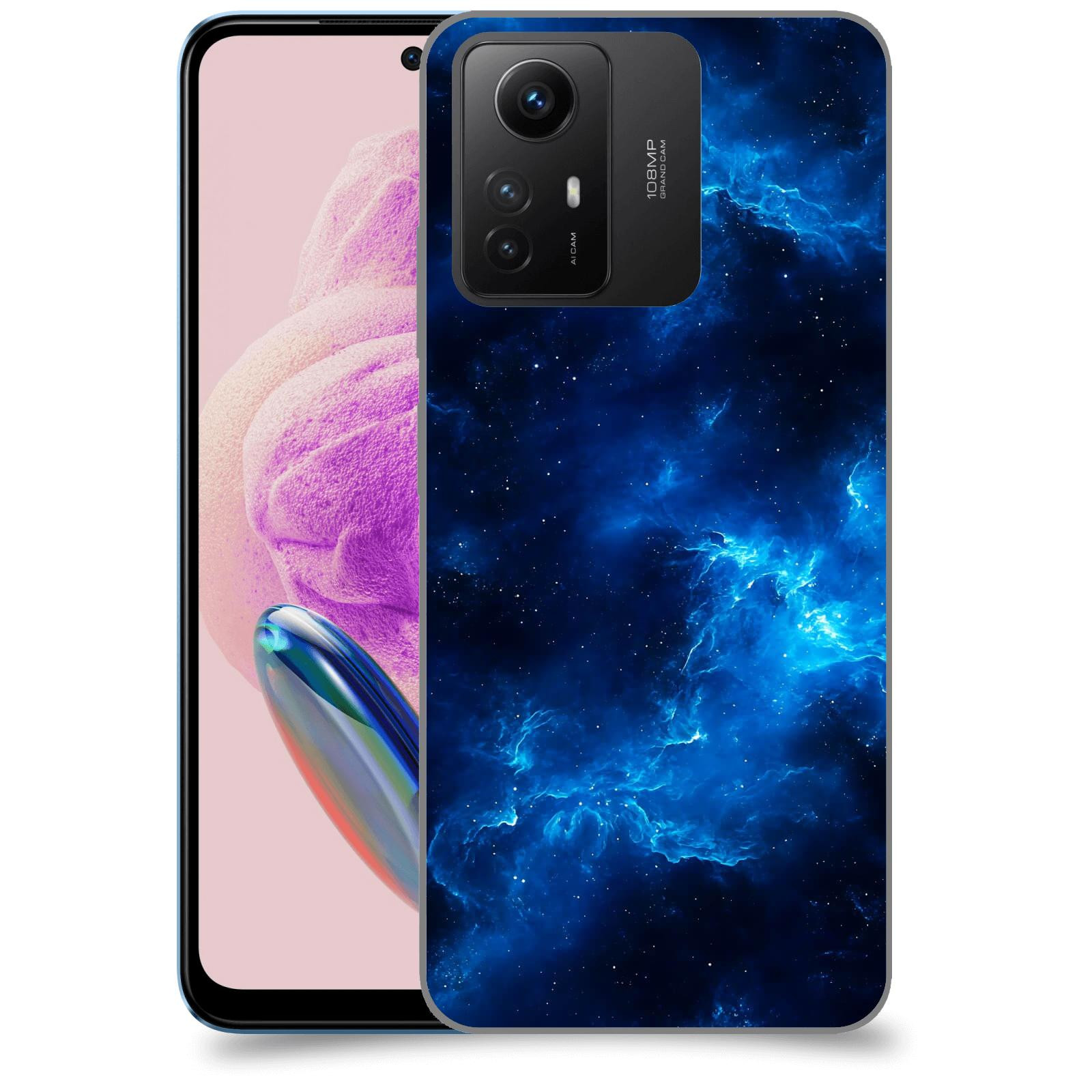 ACOVER Kryt na mobil Xiaomi Redmi Note 12S - Elektrická mlhovina