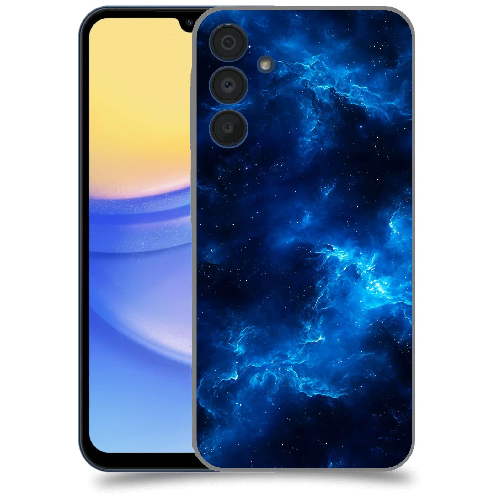 ACOVER Kryt na mobil Samsung Galaxy A15 5G - Elektrická mlhovina