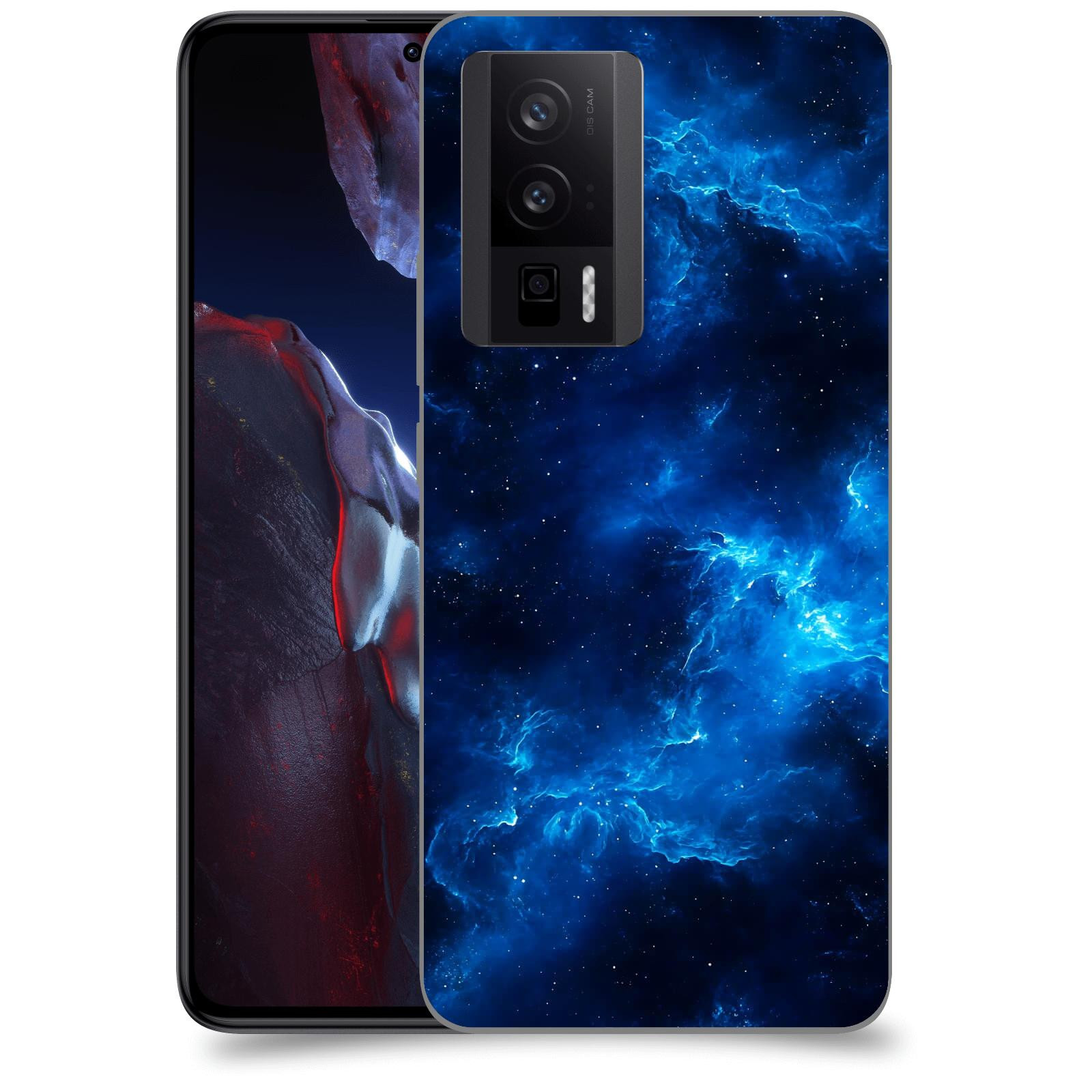 ACOVER Kryt na mobil Xiaomi Poco F5 Pro 5G - Elektrická mlhovina